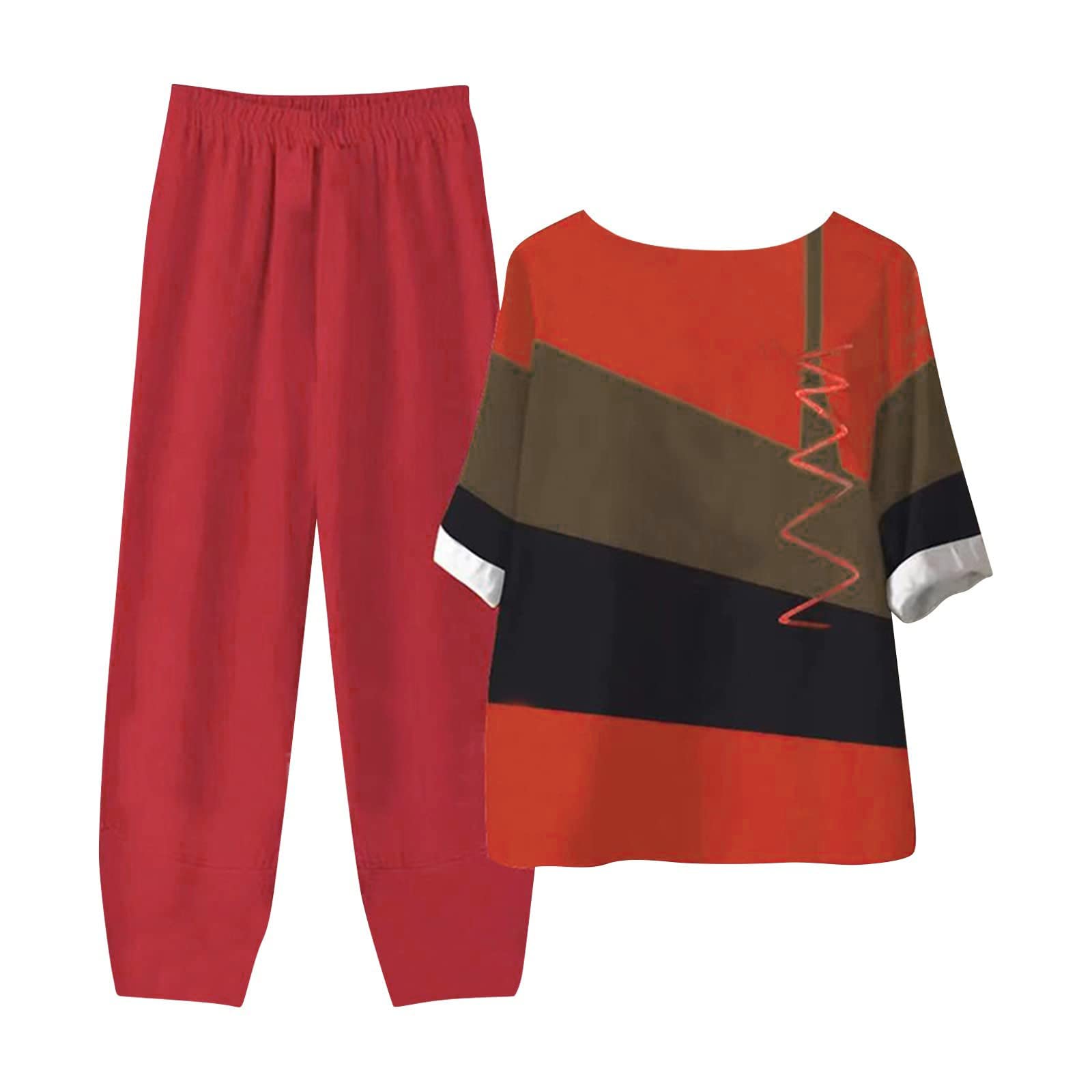 Plus Size Palazzo Pants for Women - Wide Leg Lounge Pants & Matching Sweater Set | Comfortable Two-Piece Outfit for Holiday, Vacation & Home Relaxation | 2024 Trendy Women's Lounge Wear