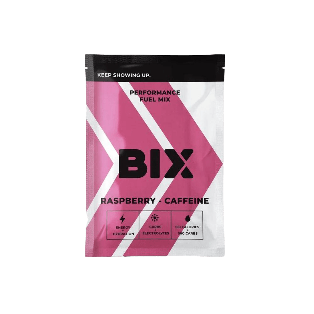 BIX Performance Fuel Mix 41g - Raspberry Caffeine Energy Booster for Athletes & Fitness Enthusiasts - Pre-Workout & Endurance Supplement