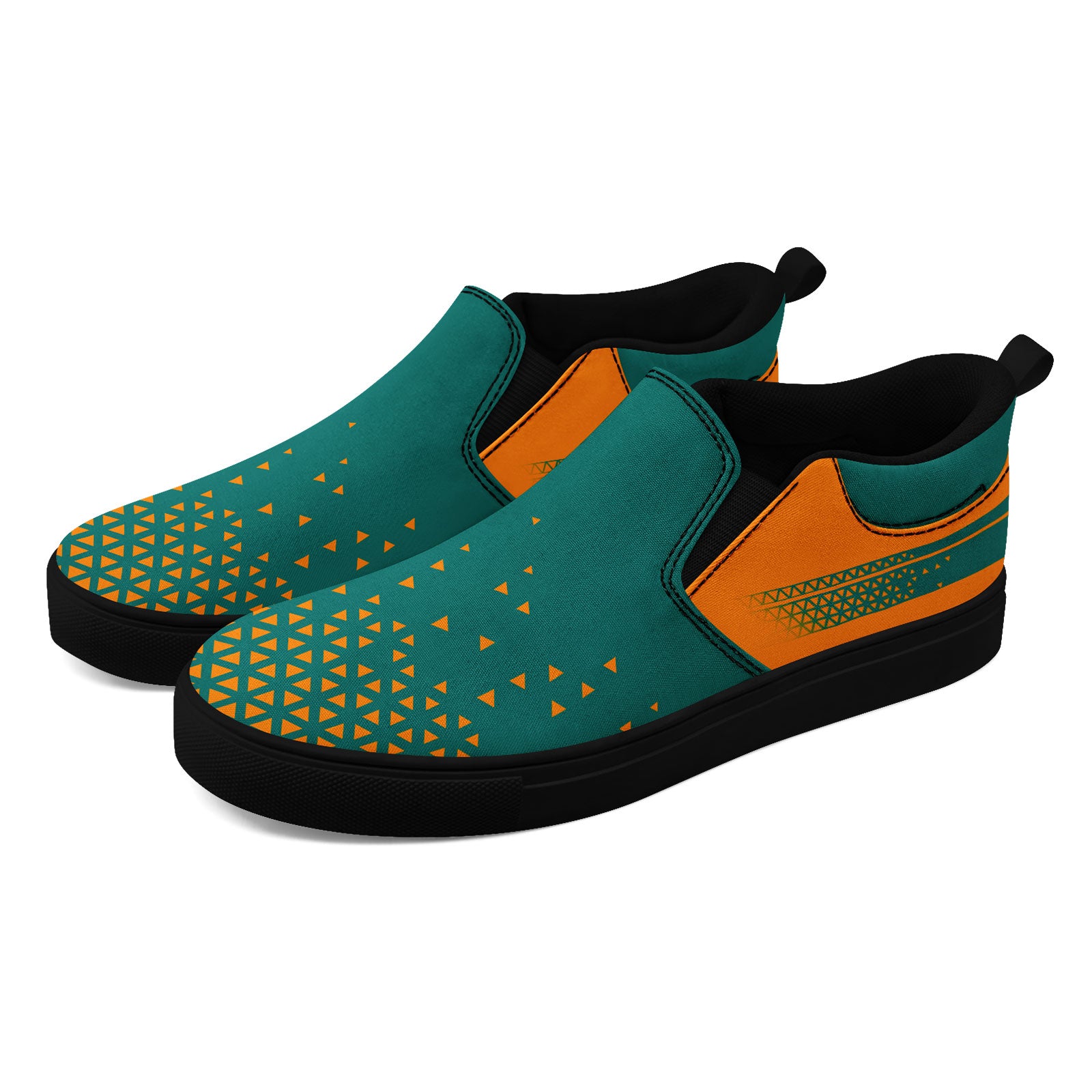 Custom Personalized Canvas Slip-On Sneakers for Men & Women - Lightweight Comfortable Walking Shoes - Perfect for Casual Wear, Travel & Everyday Use