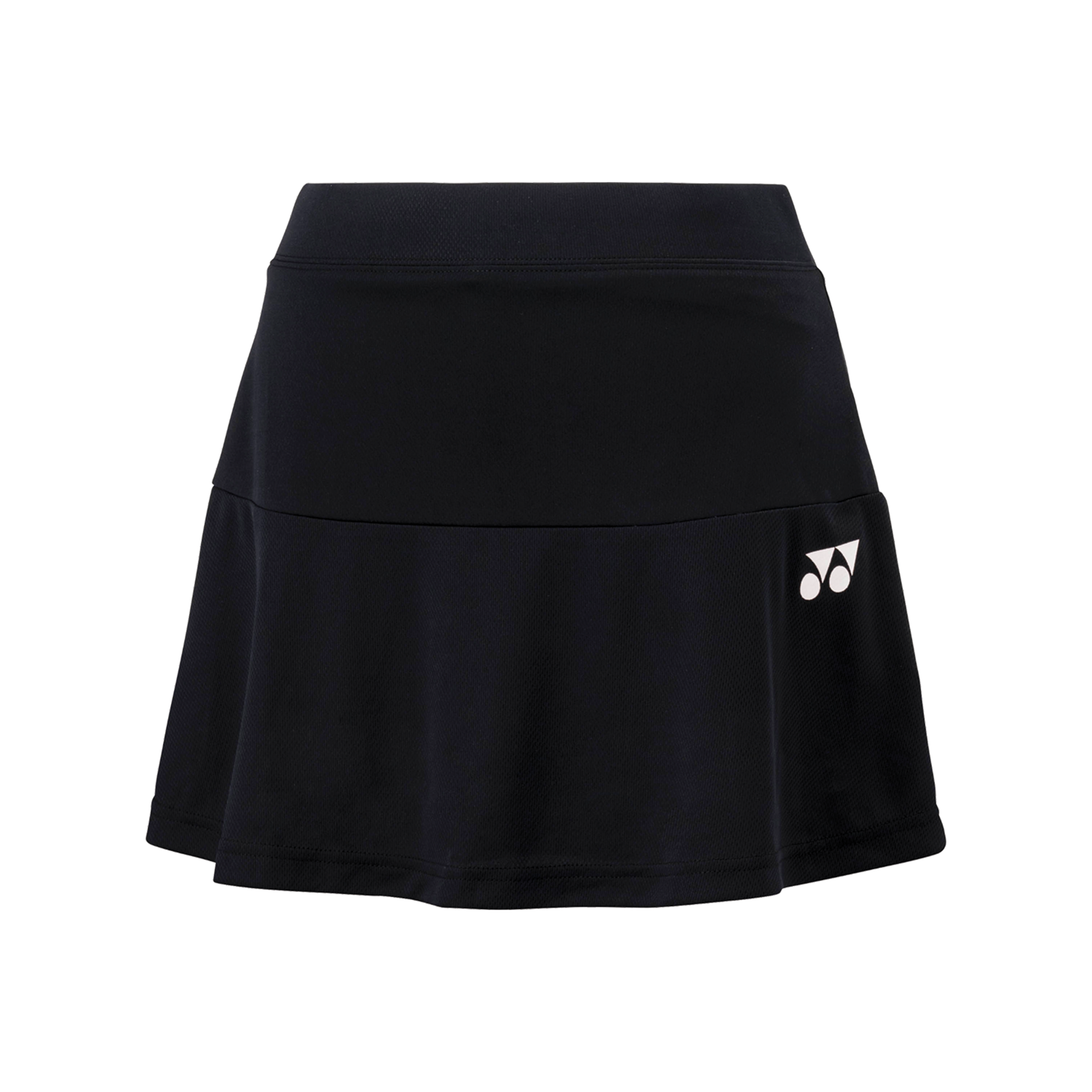 Yonex YW0036EX Women's Tennis & Badminton Skirt - Black | Breathable & Comfortable Athletic Skort for Sports & Training