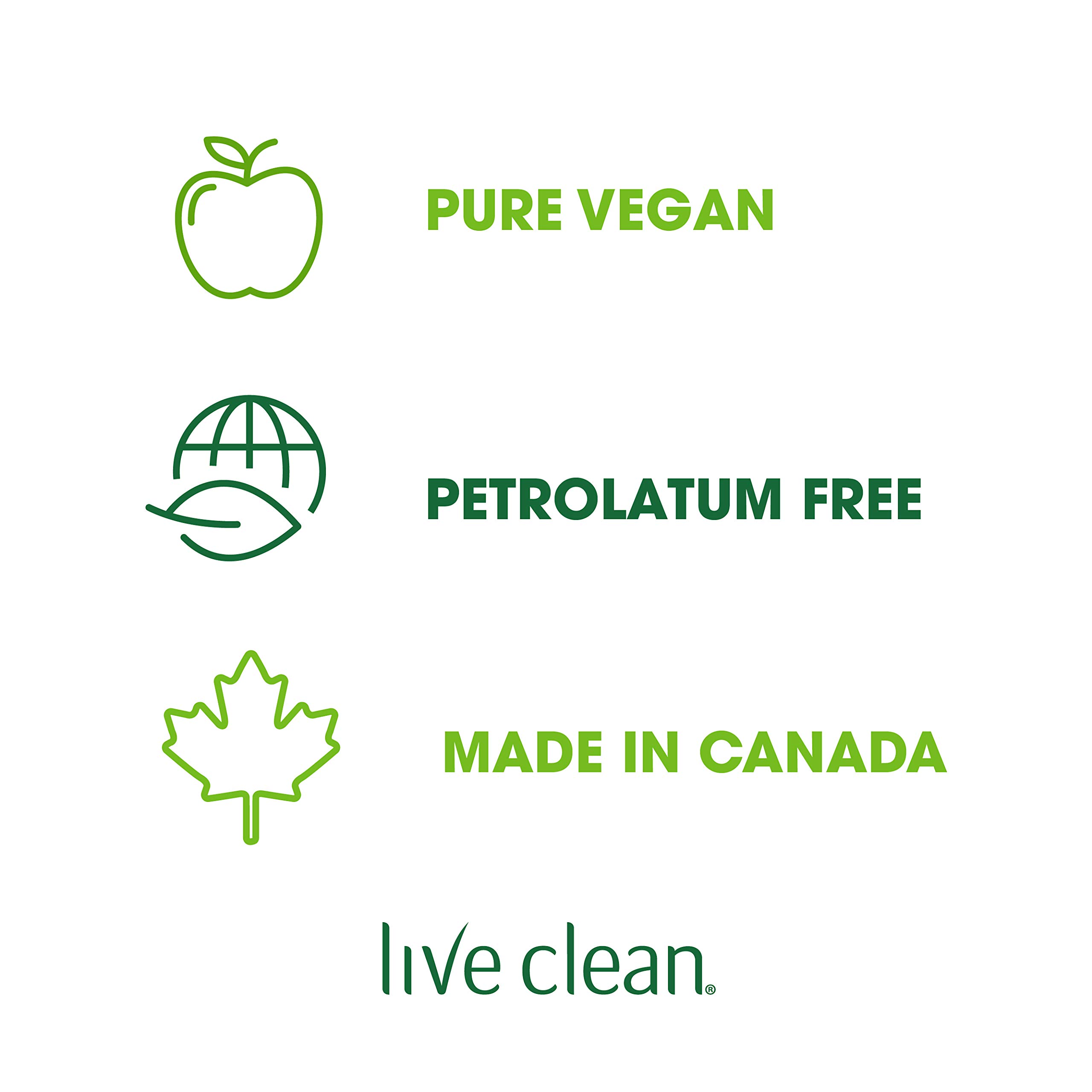 Live Clean Exotic Vitality Monoi Oil Body Wash - 500 mL | Hydrating & Nourishing Shower Gel for Dry Skin | Perfect for Daily Use & Spa-Like Relaxation at Home