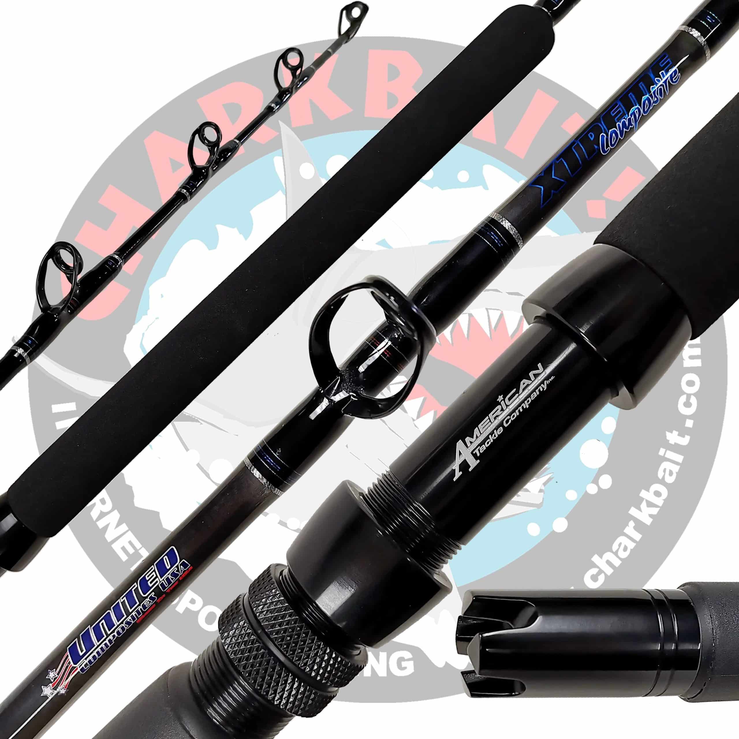United Composites RCX Stand Up Fishing Rods - Premium Carbon Fiber Saltwater Rod for Offshore Trolling & Big Game Fishing