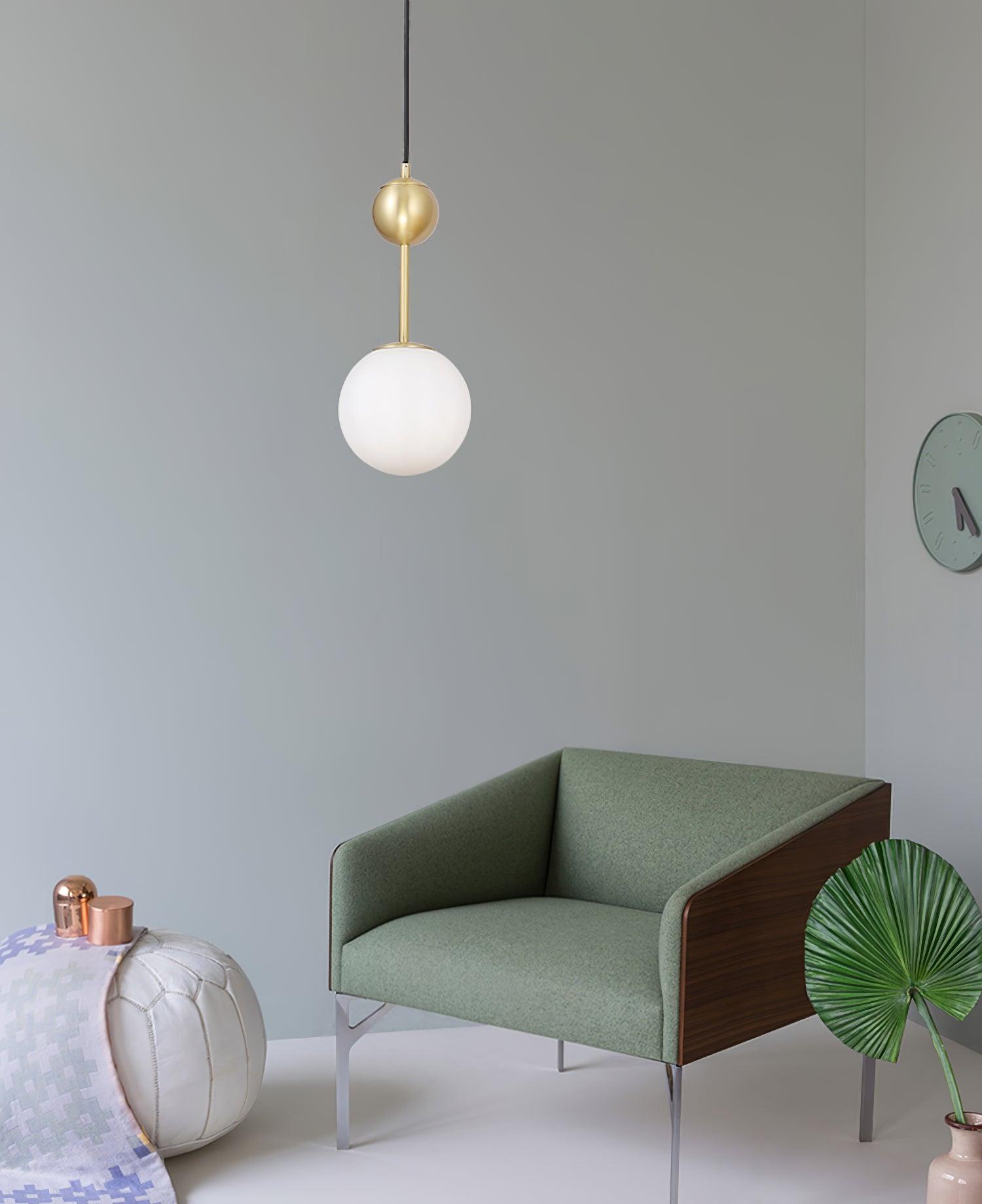 Born Pendant Light - Modern Hanging Ceiling Lamp for Kitchen Island, Dining Room & Bedroom | Energy Efficient LED Lighting Fixture