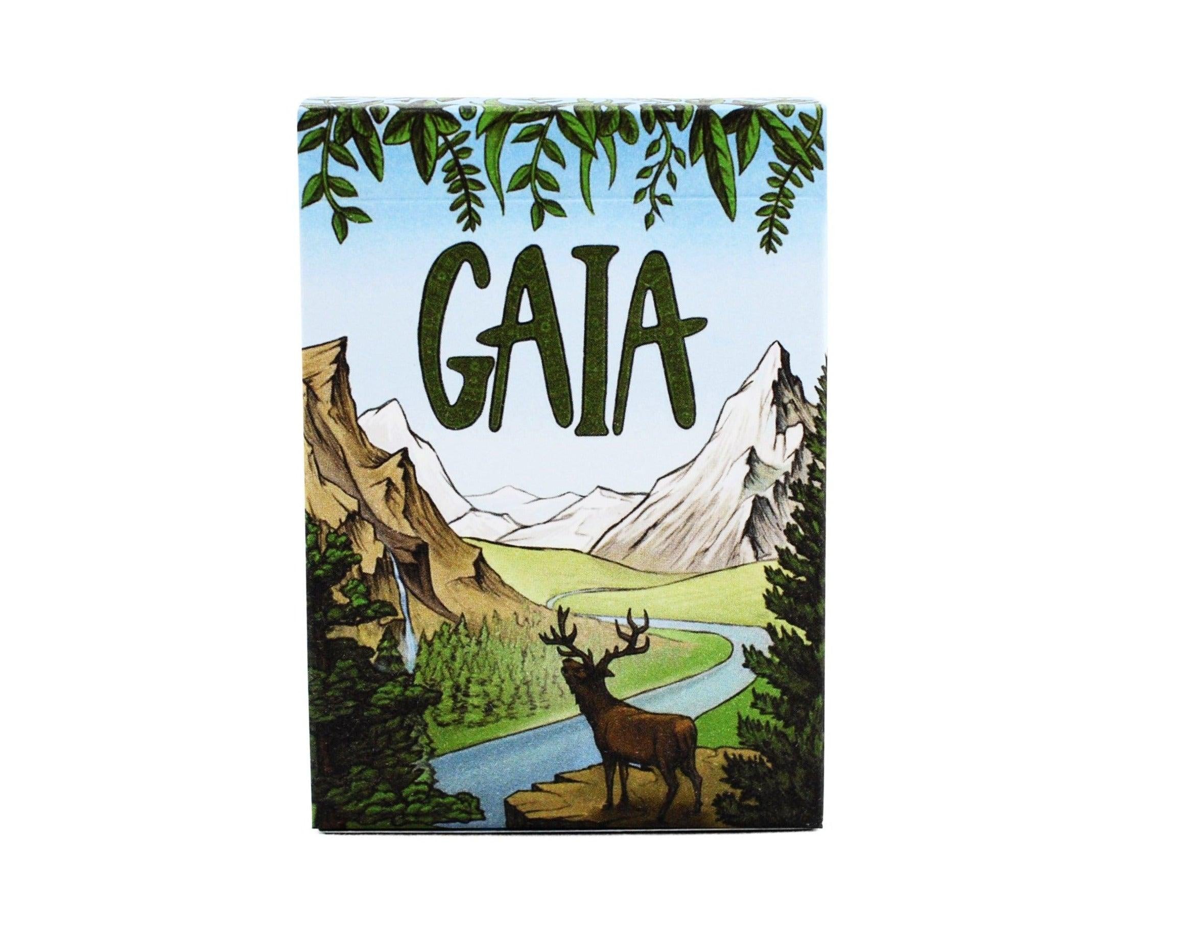 Premium GAIA Playing Cards - Elegant Design for Poker, Magic Tricks & Card Games | Perfect for Parties, Family Gatherings & Casino Nights