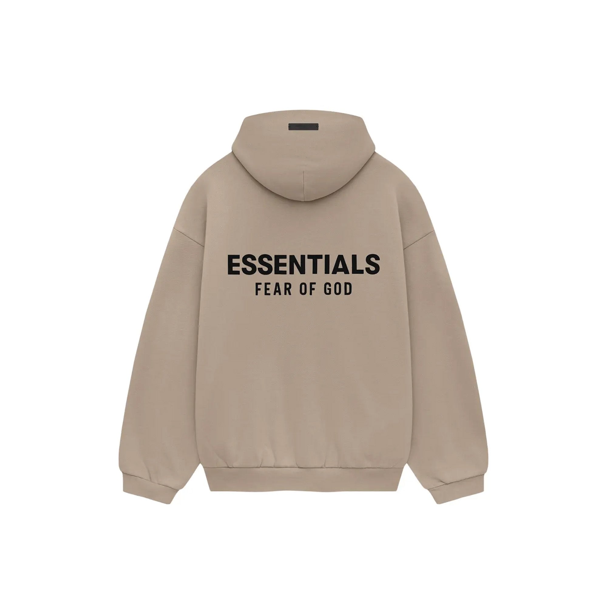 Fear of God Essentials Fleece Hoodie 'Desert Sand' (2024) | Premium Cotton Blend Pullover for Men | Perfect for Casual Wear, Street Style & Winter Layering
