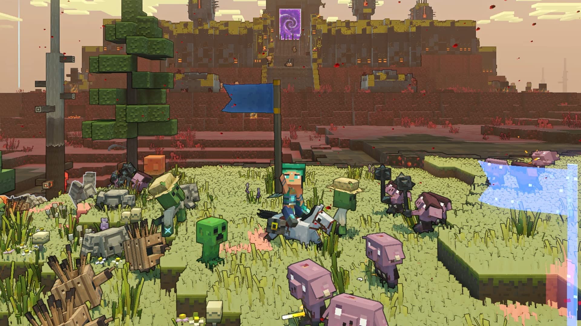 Minecraft Legends Deluxe Edition for PS5 - Premium Game Bundle with Exclusive Content - Perfect for Adventure & Strategy Gaming Enthusiasts