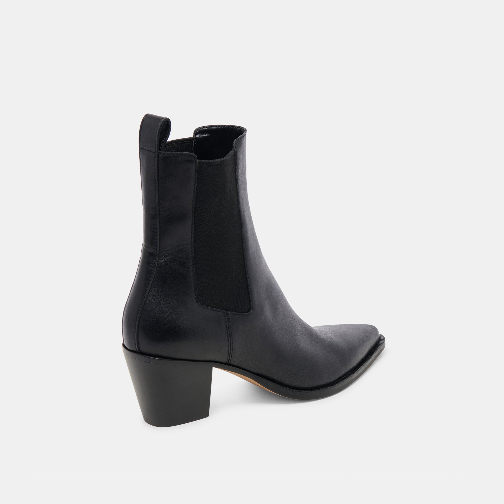 SHADIE H2O Waterproof Leather Booties for Women - Black Ankle Boots | Slip Resistant, Comfortable for Rain, Snow & Outdoor Activities