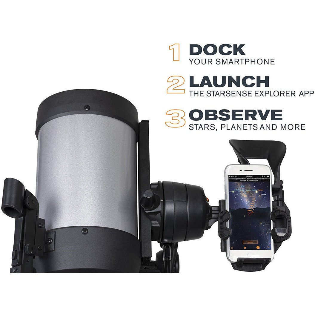 StarSense Explorer DX 5 Smartphone App-Enabled Schmidt-Cassegrain Telescope - Perfect for Astronomy Beginners & Stargazing Enthusiasts