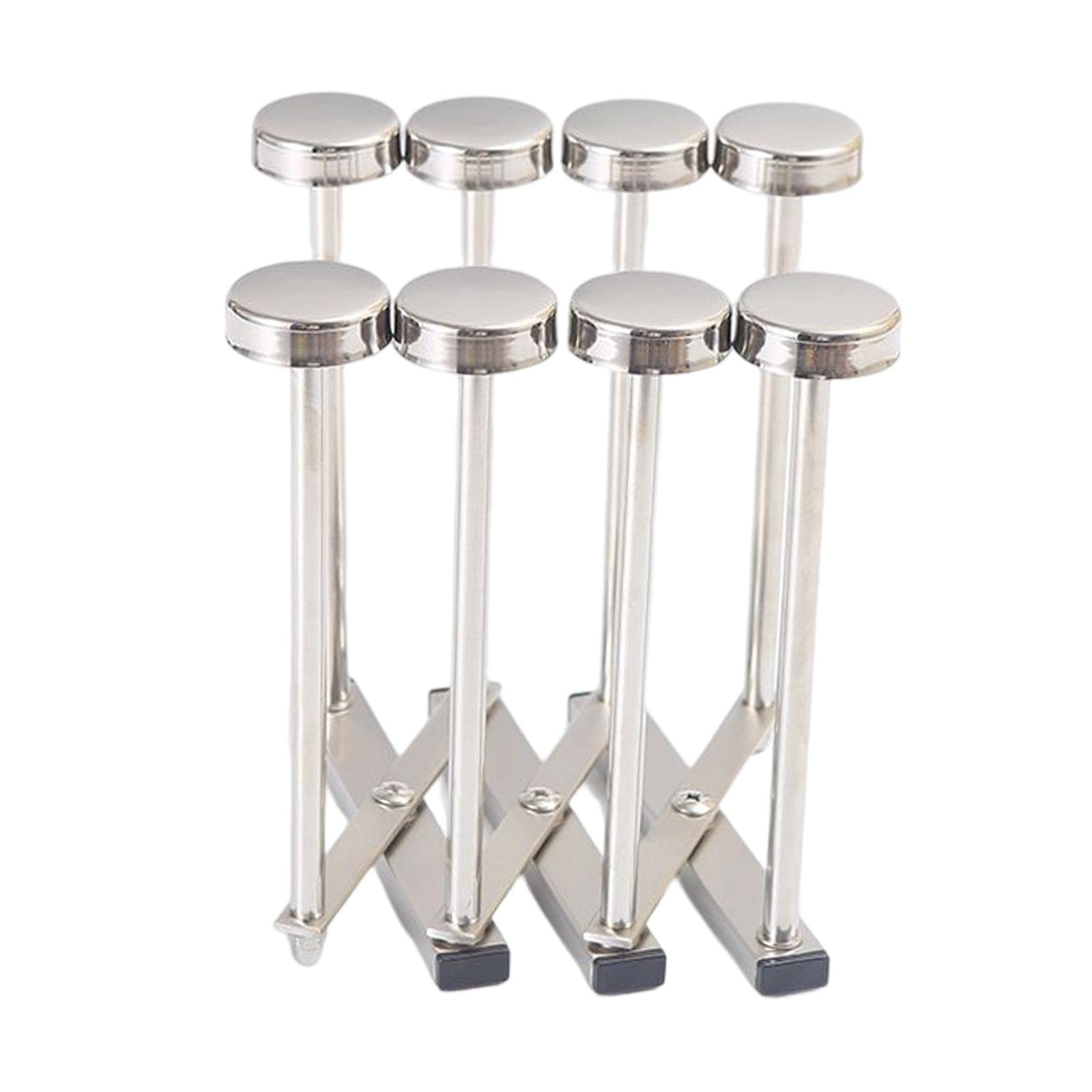 LOOM TREE® 8-Cup Drying Rack Stand for Coffee Cups, Kitchen & Restaurant Tabletop Organizer | Space-Saving Coffee Cup Holder for Kitchen, Dining & Bar Storage | Perfect for Home, Cafe, and Office Use