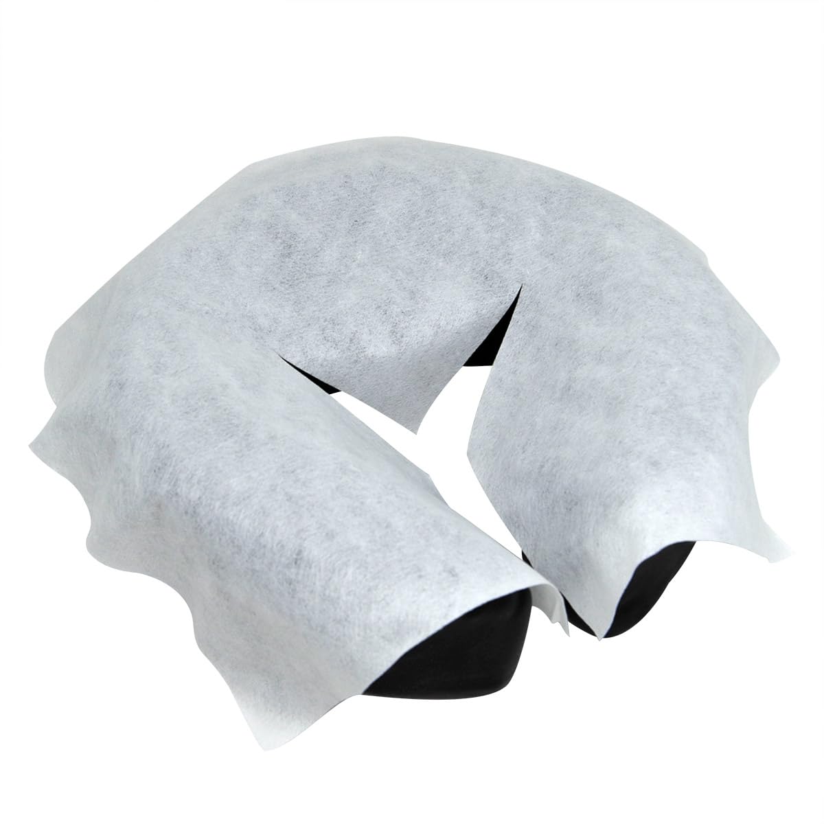 Disposable Massage Face Rest Headrest Cradle Covers - 500 Count Pack - Soft & Hygienic for Spa, Salon, and Facial Treatments - Ideal for Massage Tables, Beauty Clinics, and Professional Use