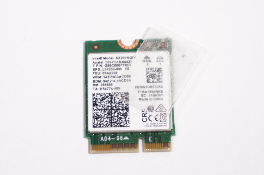 Original Lenovo 01AX798 Wireless Laptop Card - WiFi 6 AX200 for ThinkPad T14, X1 Carbon - Fast Dual-Band Connectivity for Home Office & Gaming