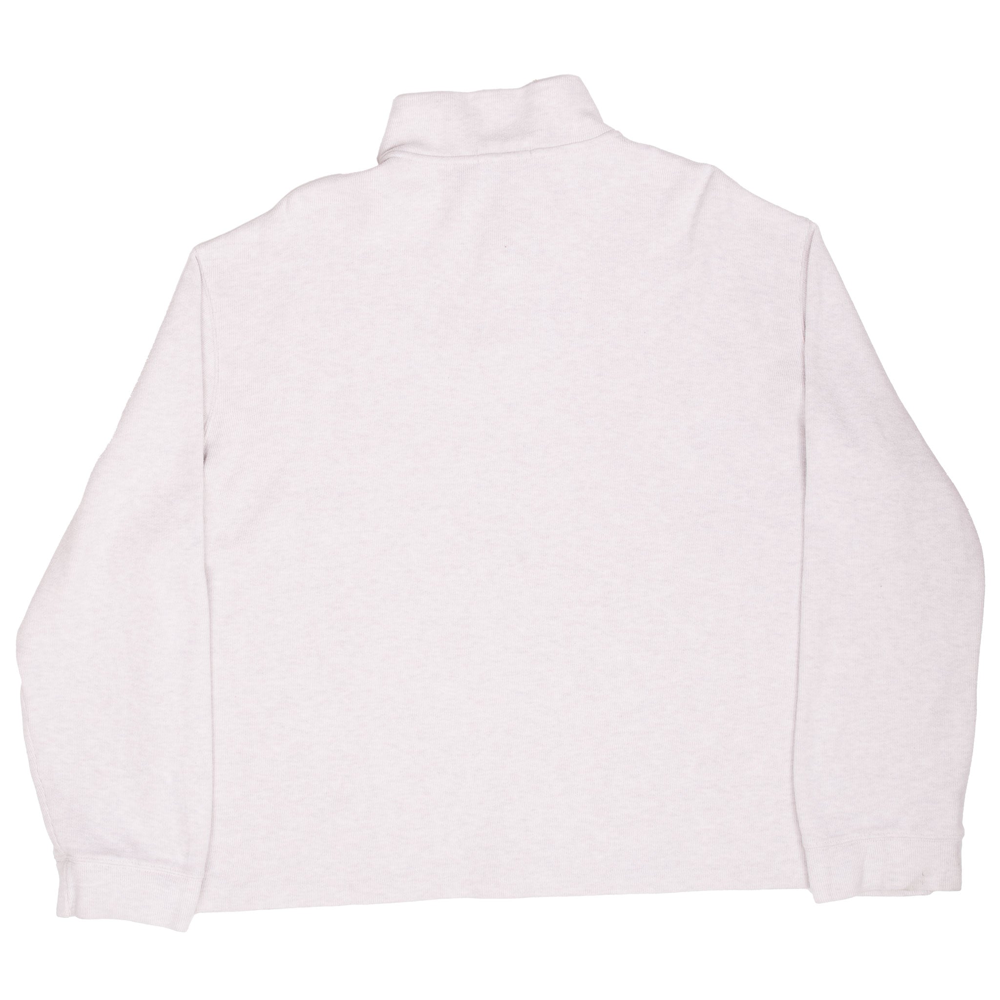 Ralph Lauren Polo Men's Quarter Zip Sweater - Off White, Size 2XL - Casual & Business Casual Pullover for Work & Outdoor Activities