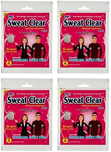 Sweat Proof Disposable Underarm Pads - 40 Count Pack | Invisible Protection for Shirts & Dresses | Perfect for Workouts, Business Attire & Hot Weather