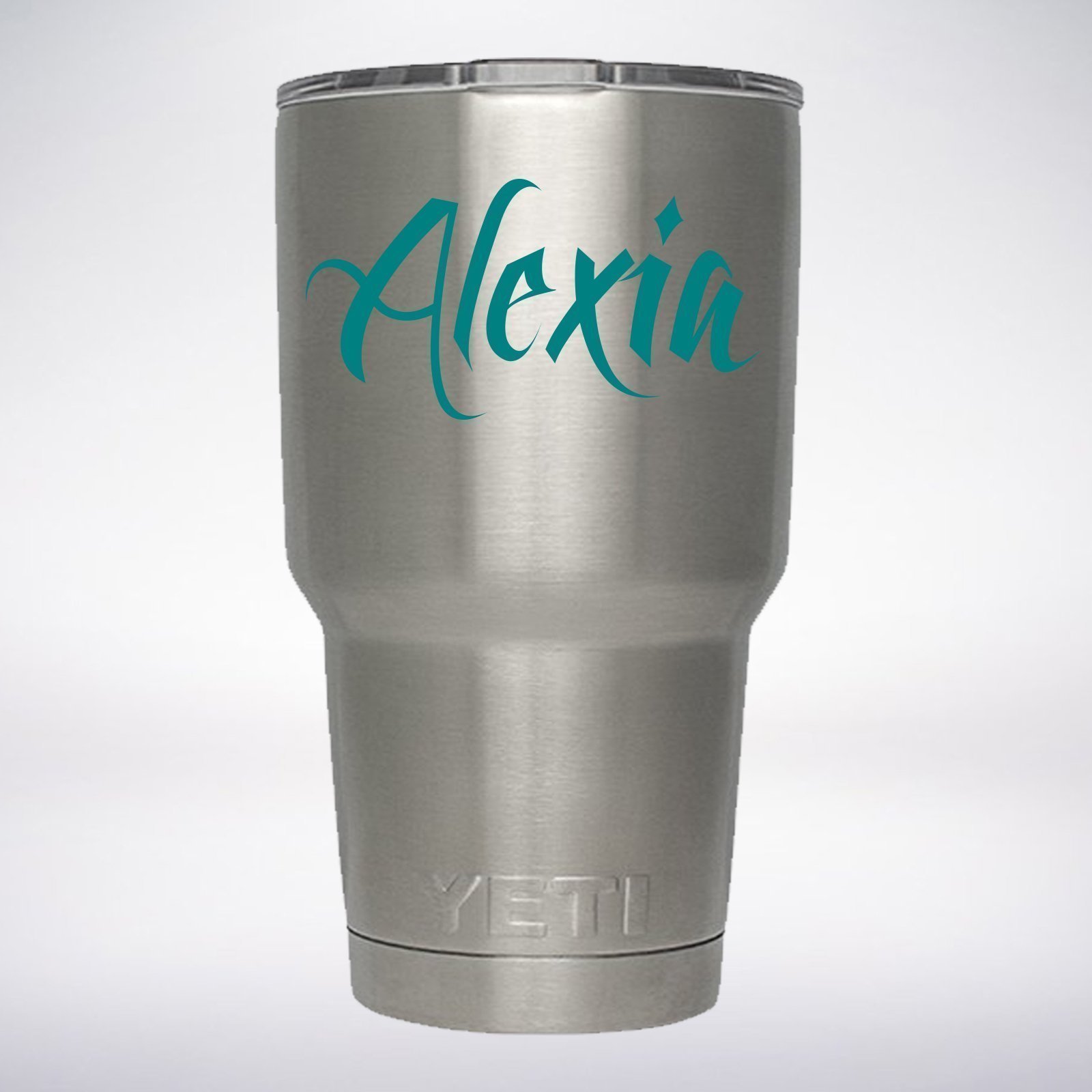 Custom Name Decal Sticker for YETI Rambler Tumbler 20oz & 30oz - Personalized Font Choice - Perfect for Gifts, Office Use & Outdoor Adventures