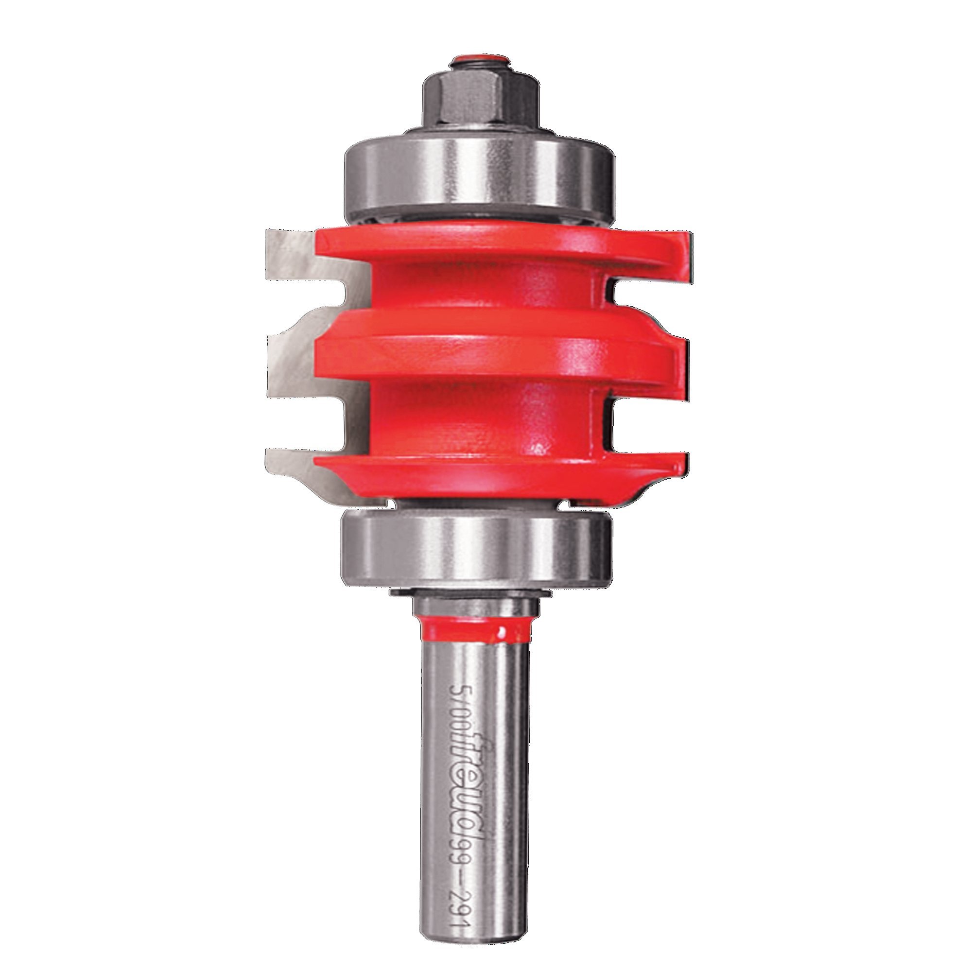 Freud 99-291 2-Inch Diameter One-Piece Rail & Stile Router Bit with 1/2-Inch Shank and 7/32-Inch Large Radius - Perfect for Cabinet Doors, Furniture Making, and Woodworking Projects
