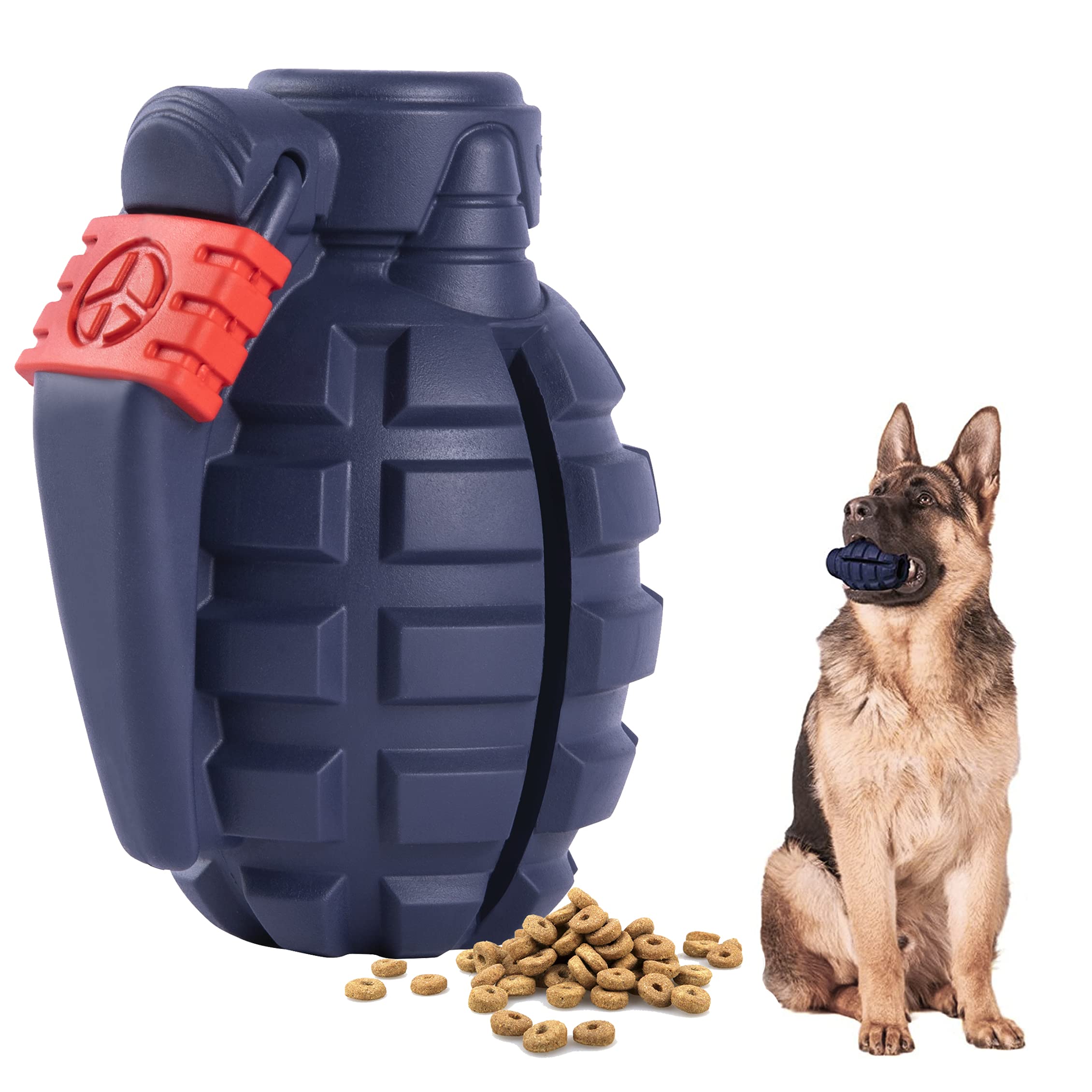 Durable Indestructible Dog Toys for Aggressive Chewers - Tough Chew Toys for Large, Medium & Small Dogs with Lifetime Replacement - Interactive Treat Toys for Fetching, Chasing & Playtime - Food-Grade Safe for Puppies & Adult Dogs - Perfect for Outdoor Play, Training Rewards & Anxiety Relief