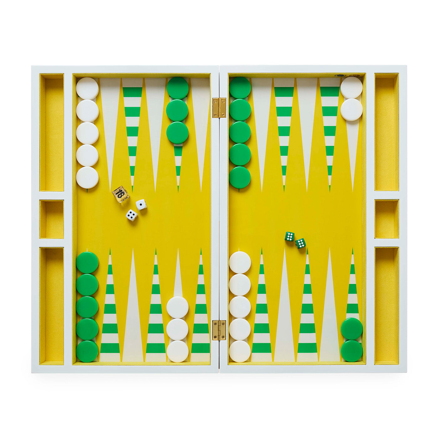Premium Copenhagen Backgammon Set - Classic Wooden Board Game with 30 Checkers & Dice - Perfect for Family Game Nights, Travel & Gifts