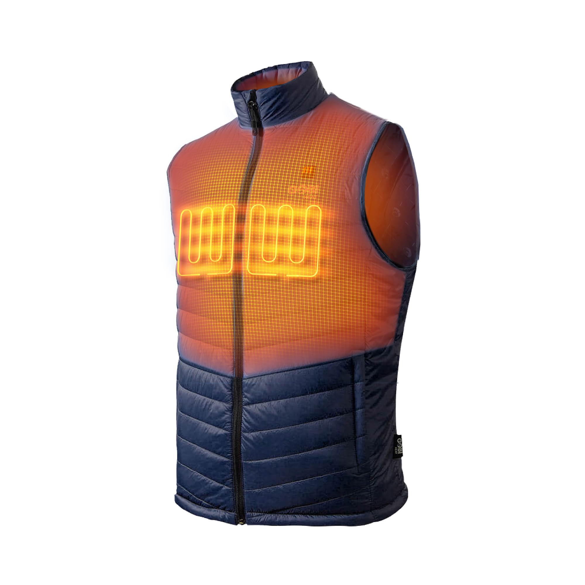 Dune Men's Heated Vest with Rechargeable Battery - 10 Hours Heating Time | USB Charger Included | Machine Washable | Perfect for Winter Outdoor Activities, Hunting, Hiking & Camping