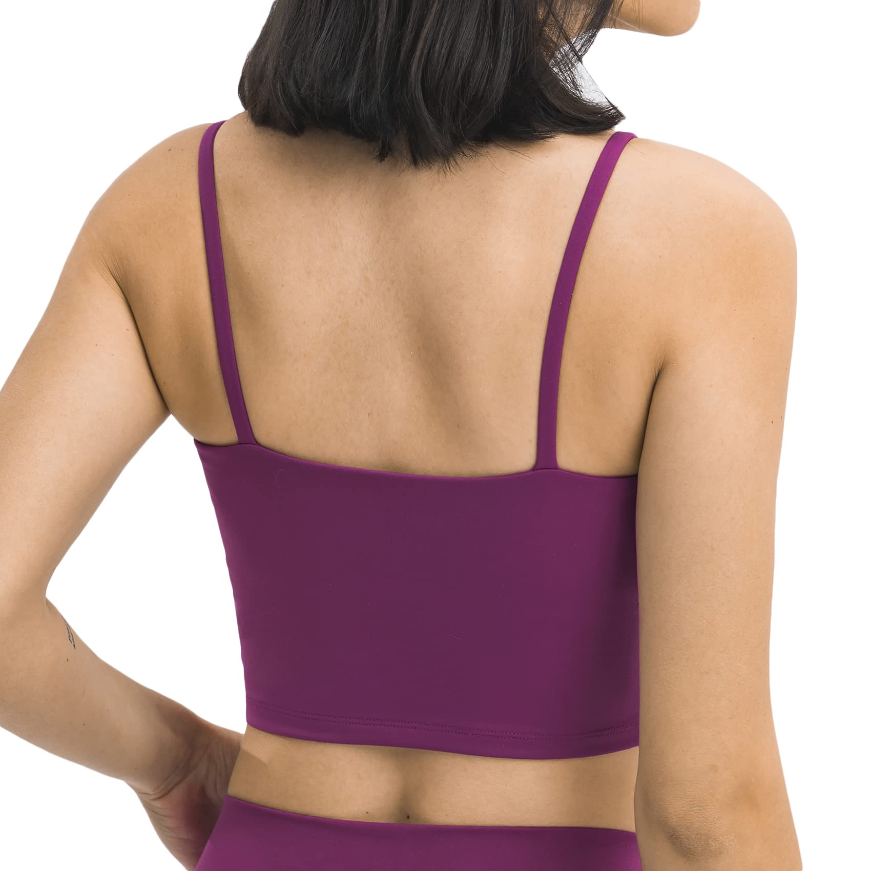 Lemedy Women's Padded Sports Bra - High Impact Workout Top for Running, Yoga & Fitness - Breathable Moisture Wicking Activewear (Great for Gym, Jogging & Daily Wear)