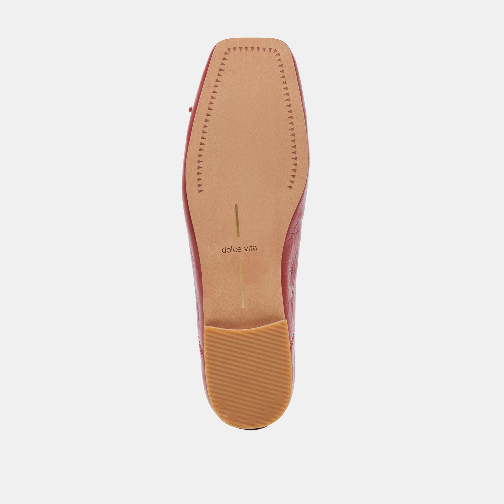 ANISA Women's Red Crinkle Patent Leather Ballet Flats - Comfortable & Stylish Shoes for Work, Casual Wear & Dance