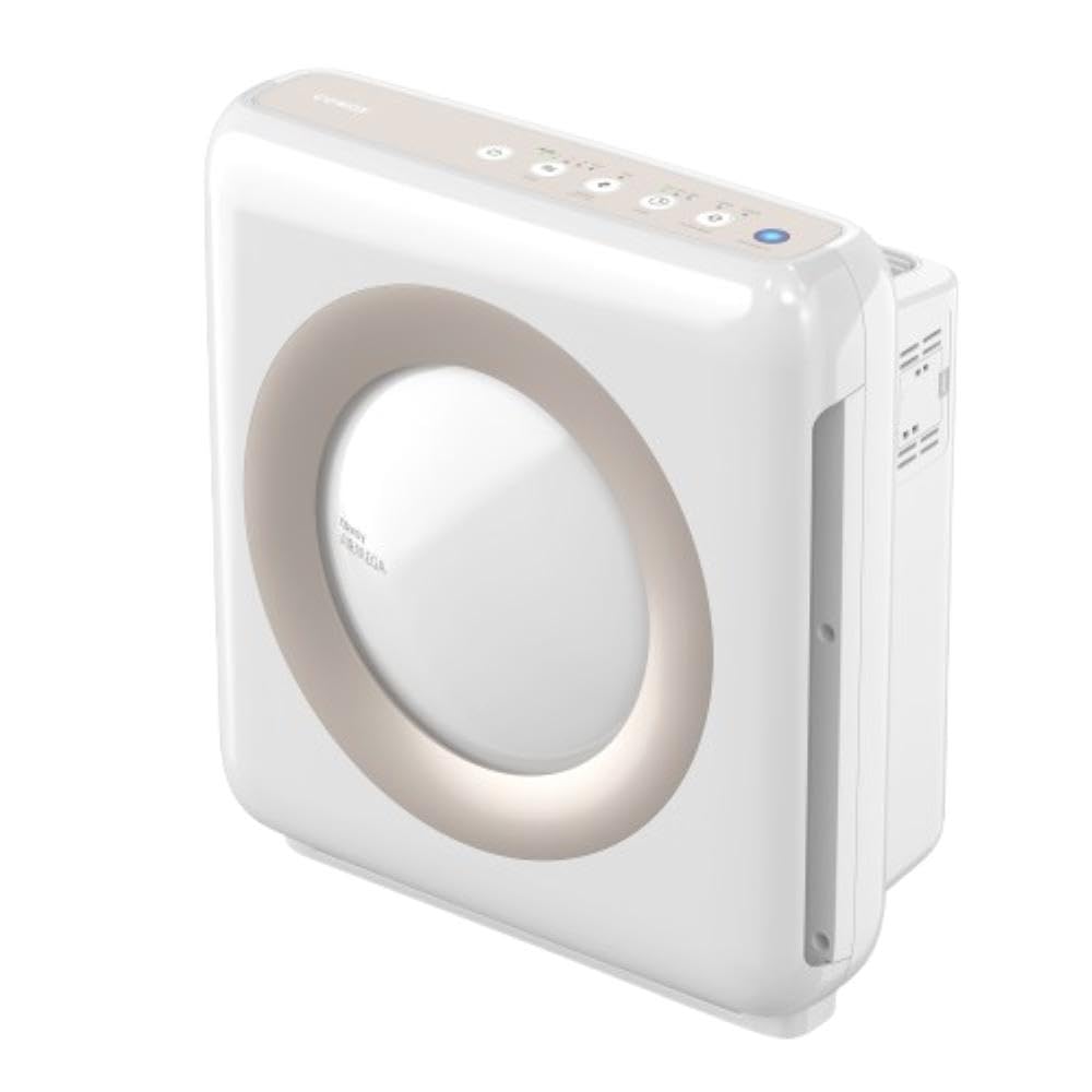 Coway Airmega AP-1512HH(W) True HEPA Air Purifier with Smart Air Quality Sensor - Auto Mode, Timer, Filter Indicator & Eco Mode - Covers 325 Sq.Ft - Perfect for Bedroom, Office & Allergy Relief (16.8x18.3x9.7, White)