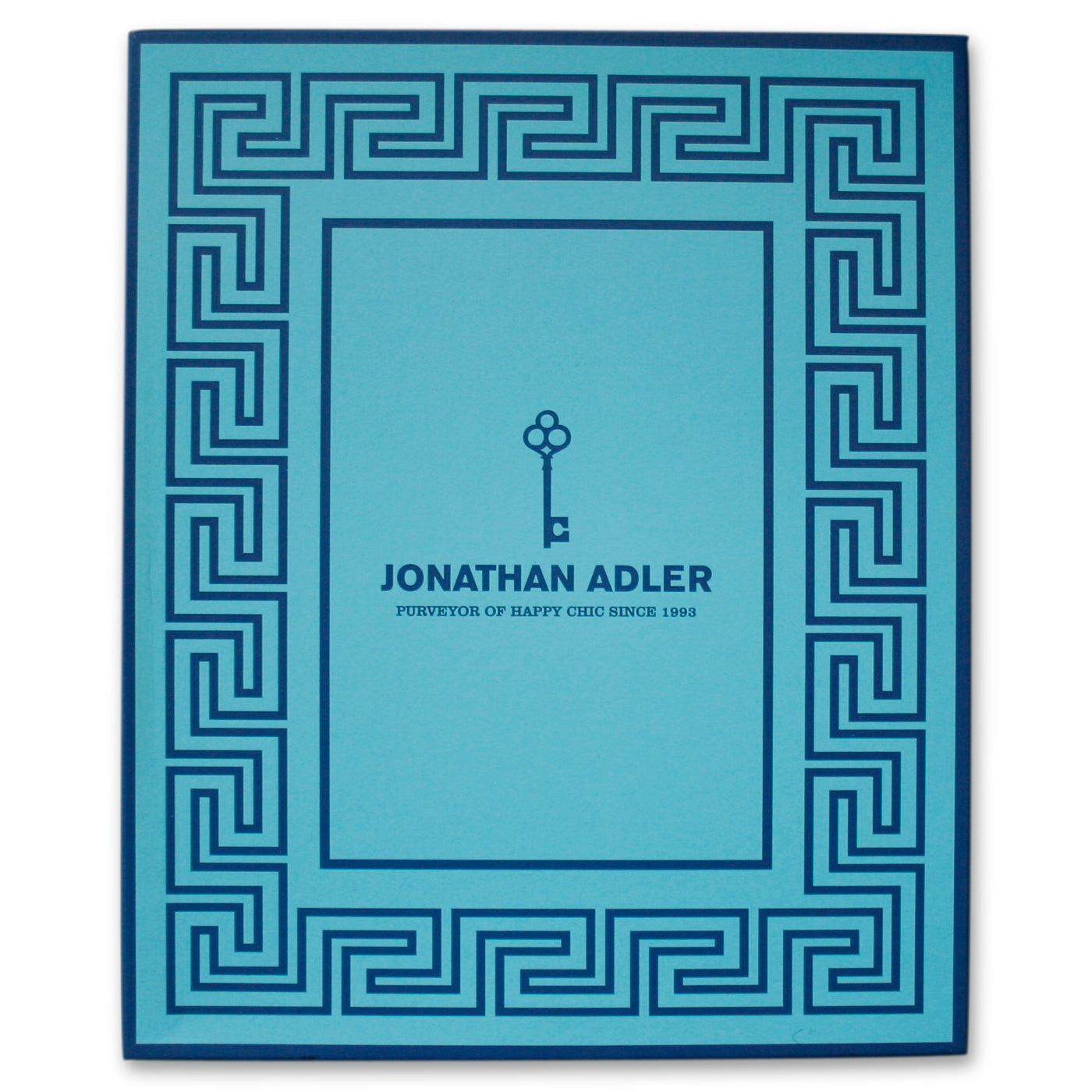 Charade Greek Key 4x6 Picture Frame - Elegant Photo Display for Home Decor, Office, or Gift Giving