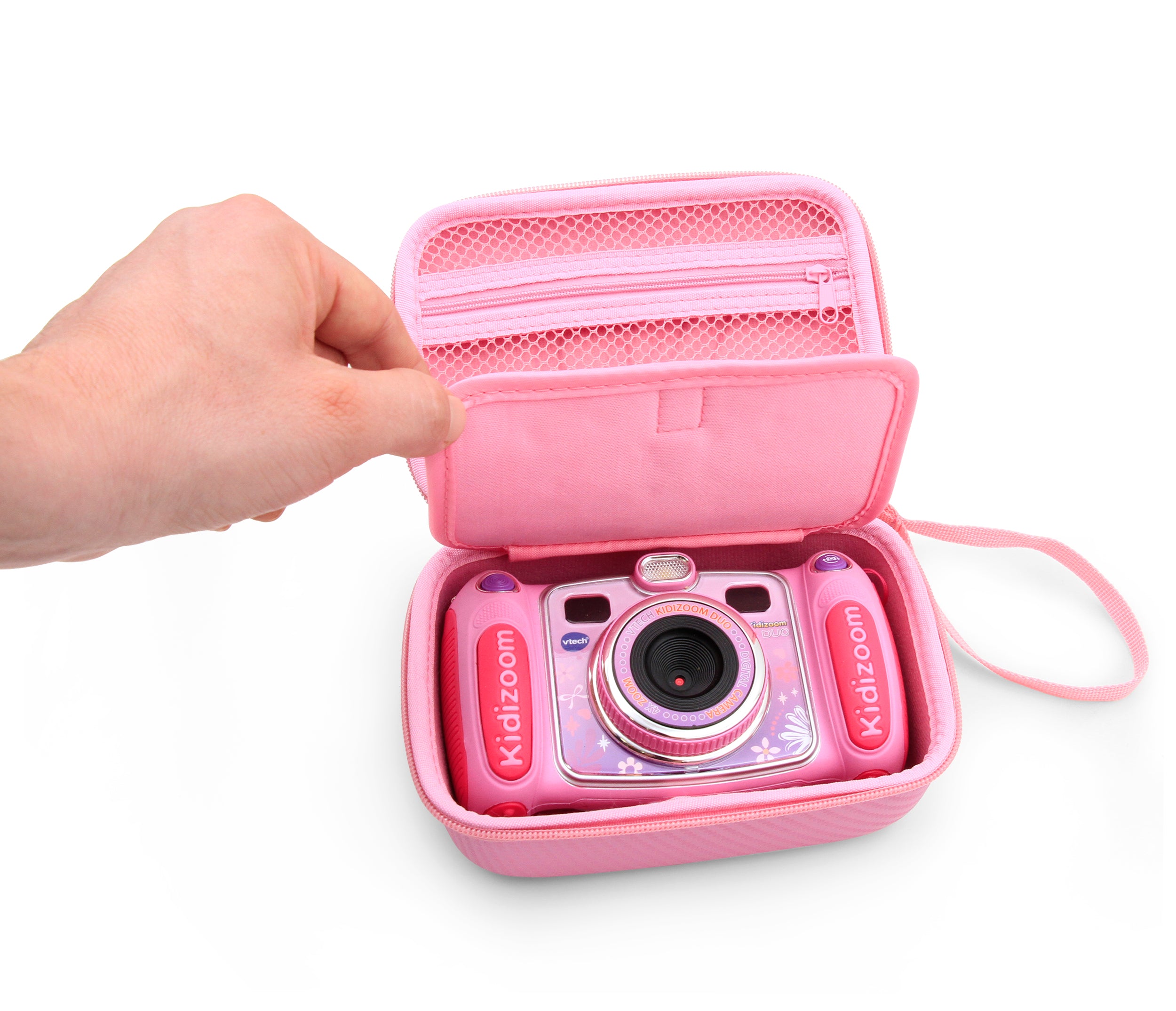 CASEMATIX Protective Camera Case for VTech Kidizoom Camera Pix Duo Twist - Durable Travel Storage Pouch for Kids' Digital Cameras - Perfect for School, Travel & Outdoor Adventures