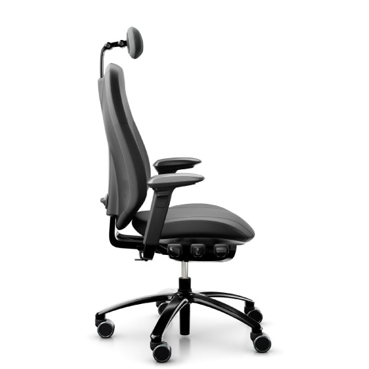 Ergonomic Adjustable Mid Back Task Chair RH Mereo 300 - Home Office Desk Chair with Lumbar Support for Comfortable Working & Studying