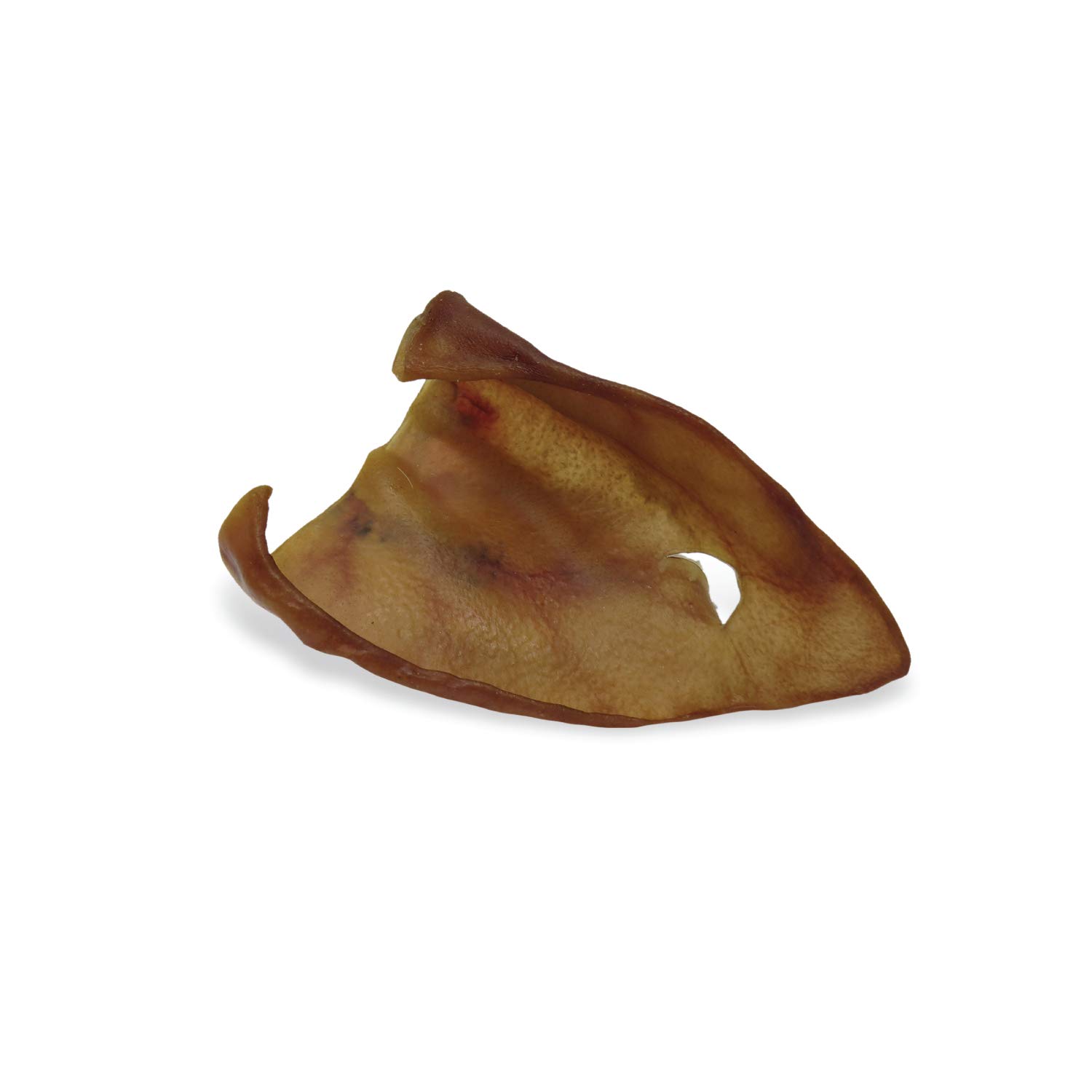 Natural Oven-Baked Pig Ears Dog Treats (100-Pack) - Healthy Protein Snacks for Training, Dental Care & Chewing | Made in Canada | Perfect for Puppy Teething, Senior Dogs & Reward Treats