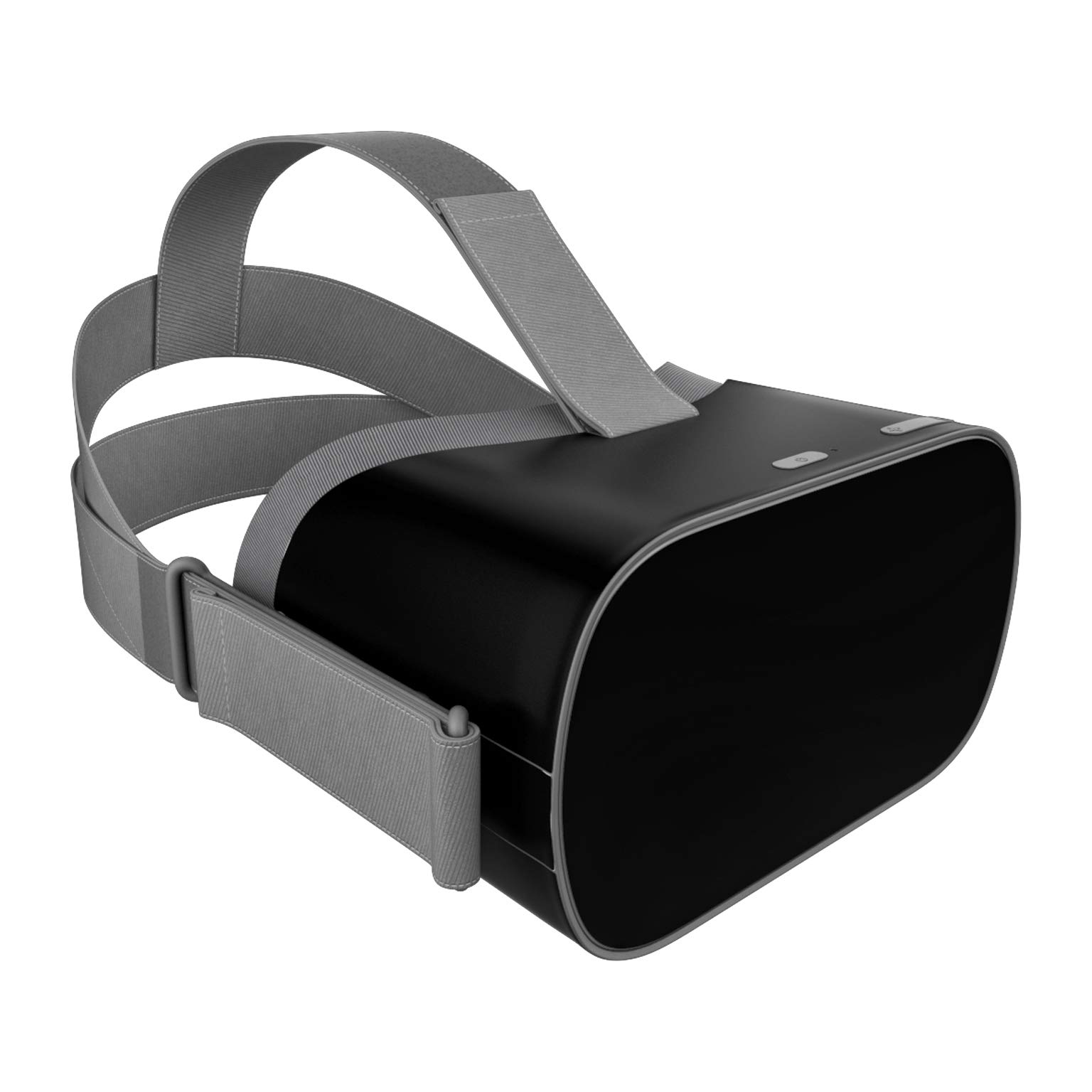 Oculus Go VR Headset Skin - Ultra Thin Black Vinyl Decal Wrap Cover | Protective DecalGirl Design | Perfect for Gaming, Travel & Home Entertainment