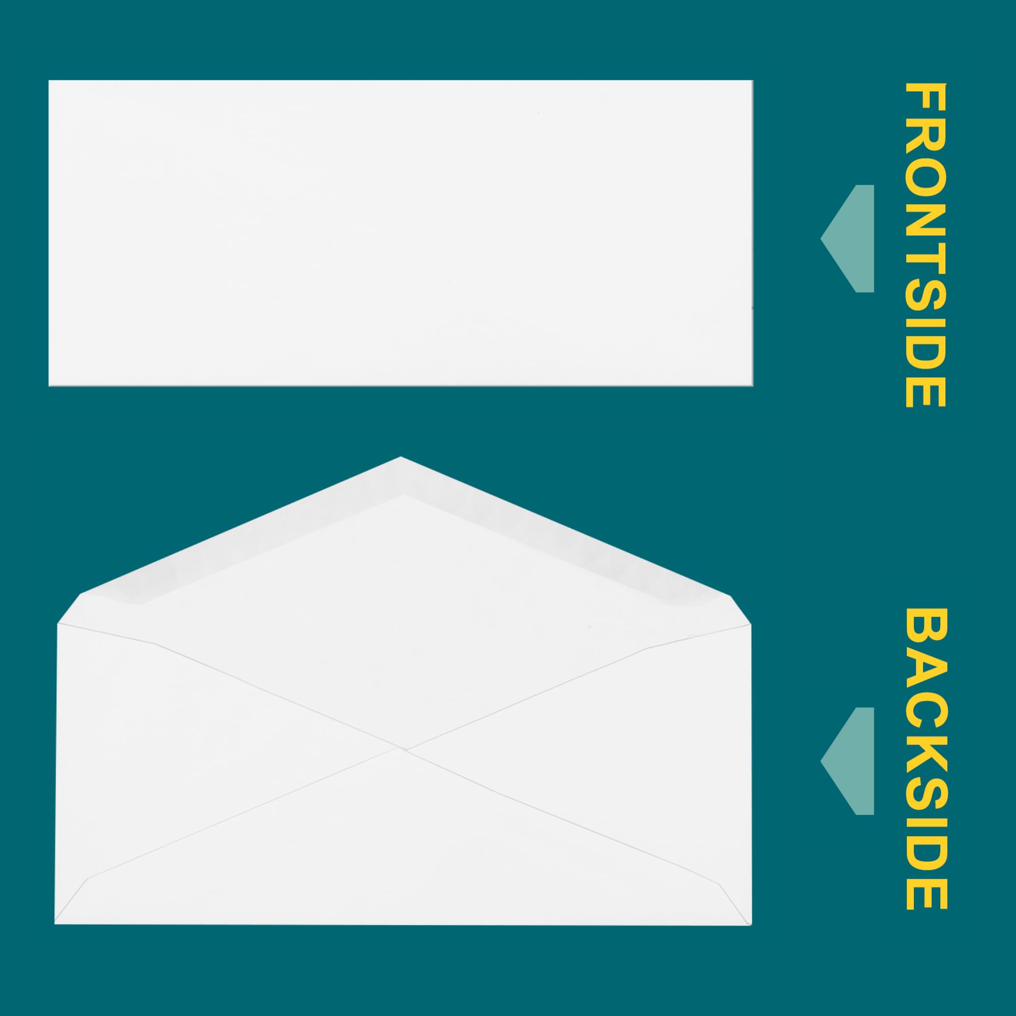 #9 Business Envelopes - 100 Pack (3 7/8