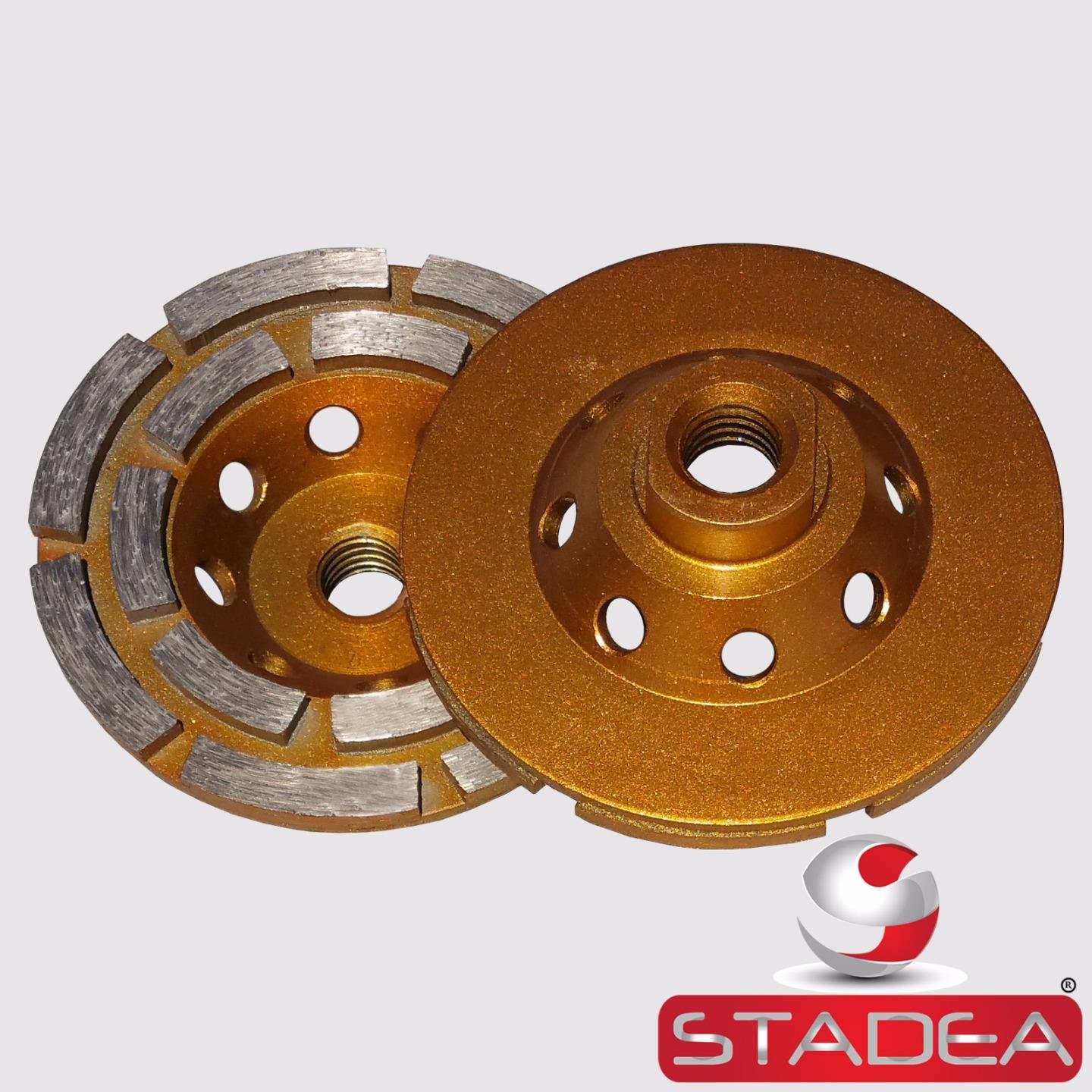 Stadea SWP112K Wet Polisher Kit - Concrete Grinding Wheel & Polishing Pads for Countertops, Floors, Walls | Professional DIY & Contractor Use for Seamless Finishing