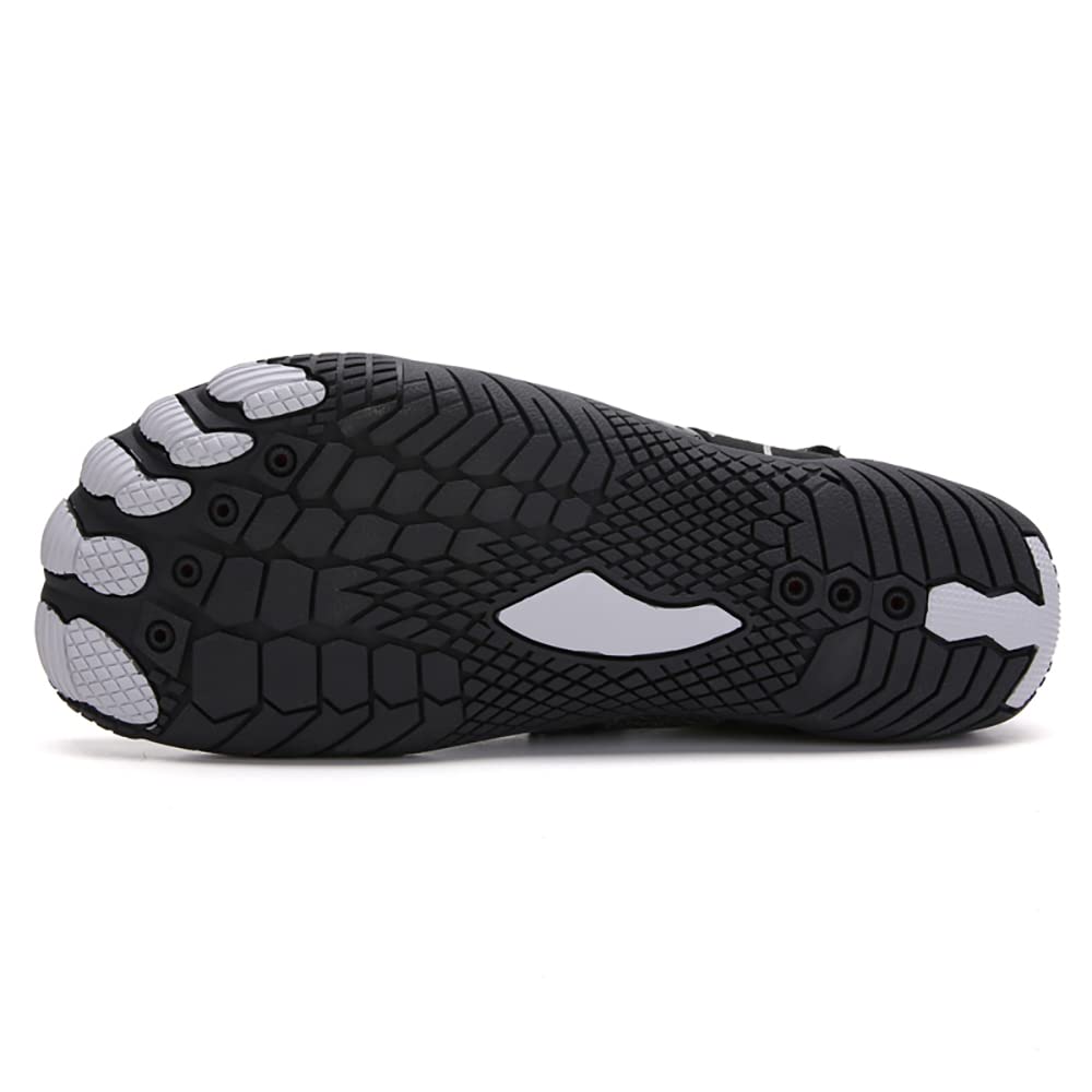 Tongzone Quick-Dry Water Shoes for Men & Women - Lightweight Aqua Shoes for Swimming, Hiking, Beach & Water Sports - Perfect for Pool, Surfing, Kayaking and Outdoor Activities
