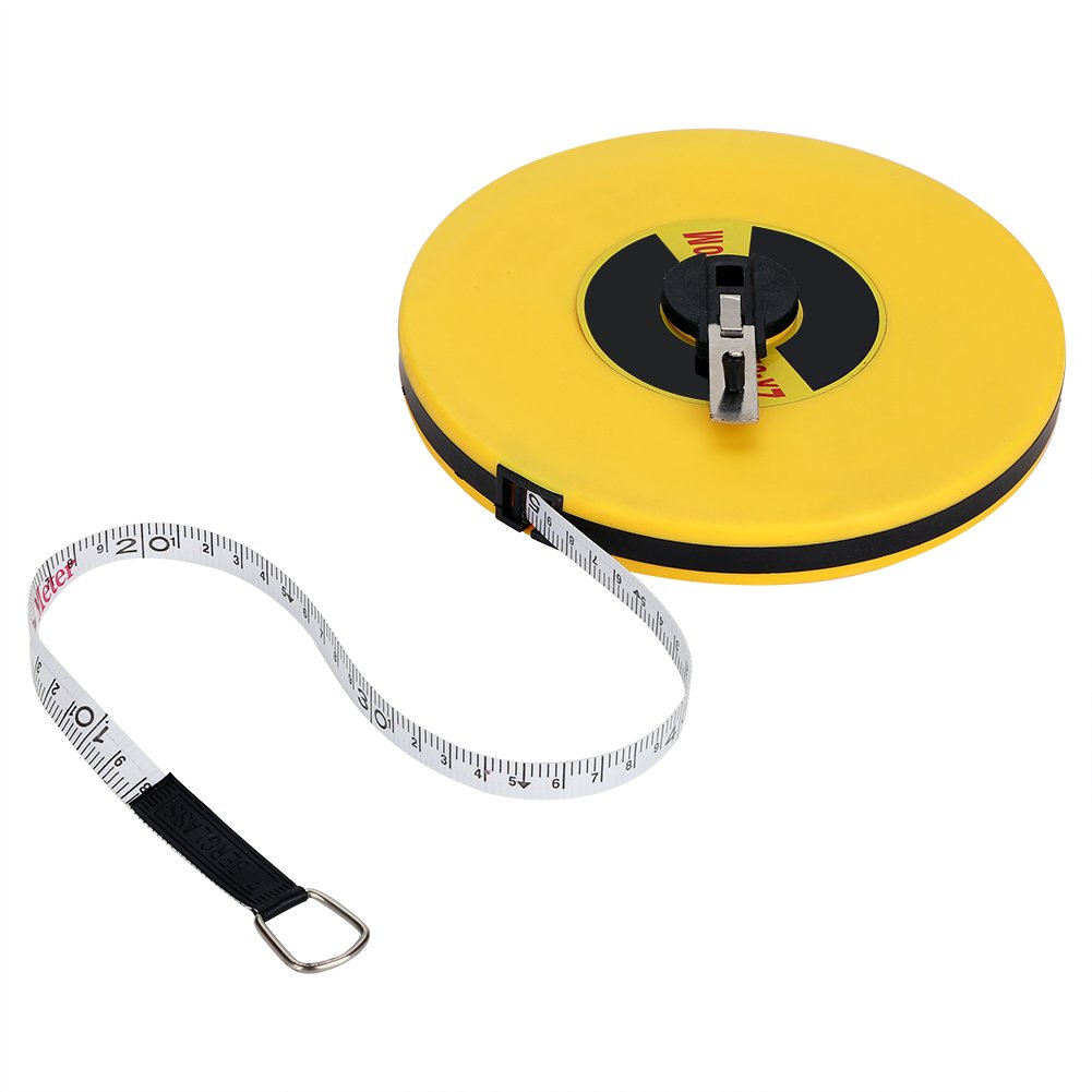 50M Fiberglass Tape Measure - Durable Long Measuring Ruler for Construction, DIY & Gardening | Perfect for Landscaping, Home Renovation & Outdoor Projects