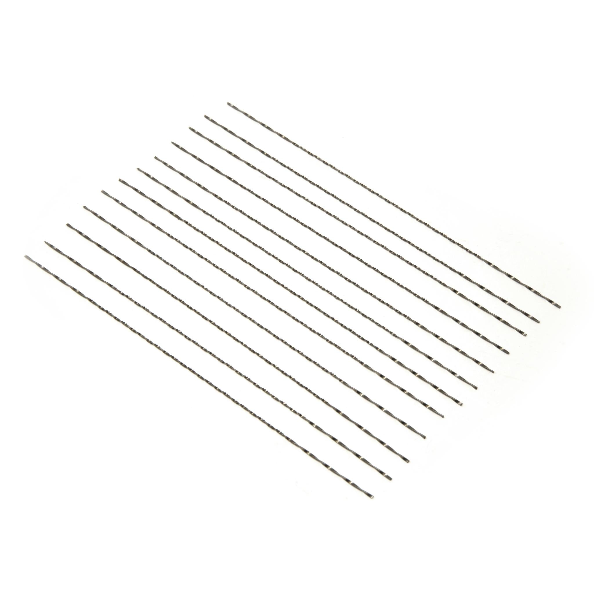 WEN BLX241 #2 41 TPI Spiral Pinless 5 Inch Scroll Saw Blades - 12 Pack for Woodworking, DIY Crafts & Precision Cutting Projects