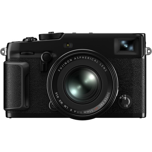 Fujifilm FUJINON XF 33mm F1.4 R LM WR Lens - Fast Aperture Prime Lens for Fuji X-Mount Cameras, Weather-Resistant for Outdoor Photography & Portraits