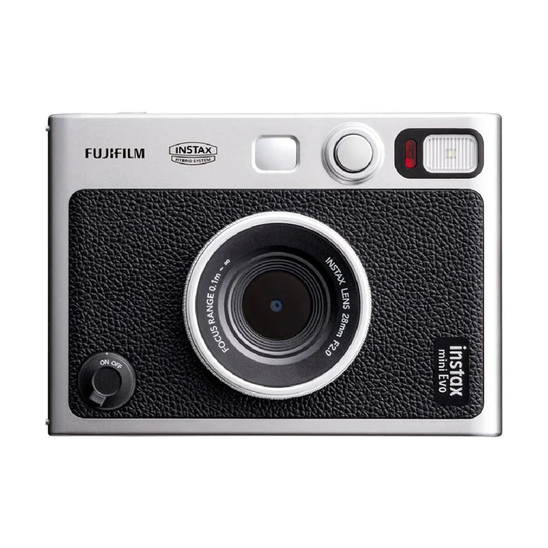 FUJIFILM Instax Mini EVO Hybrid Instant Camera - Print Digital Photos Instantly | Portable Polaroid Style Camera for Travel, Parties & Memories | Best Gift for Teens & Photographers