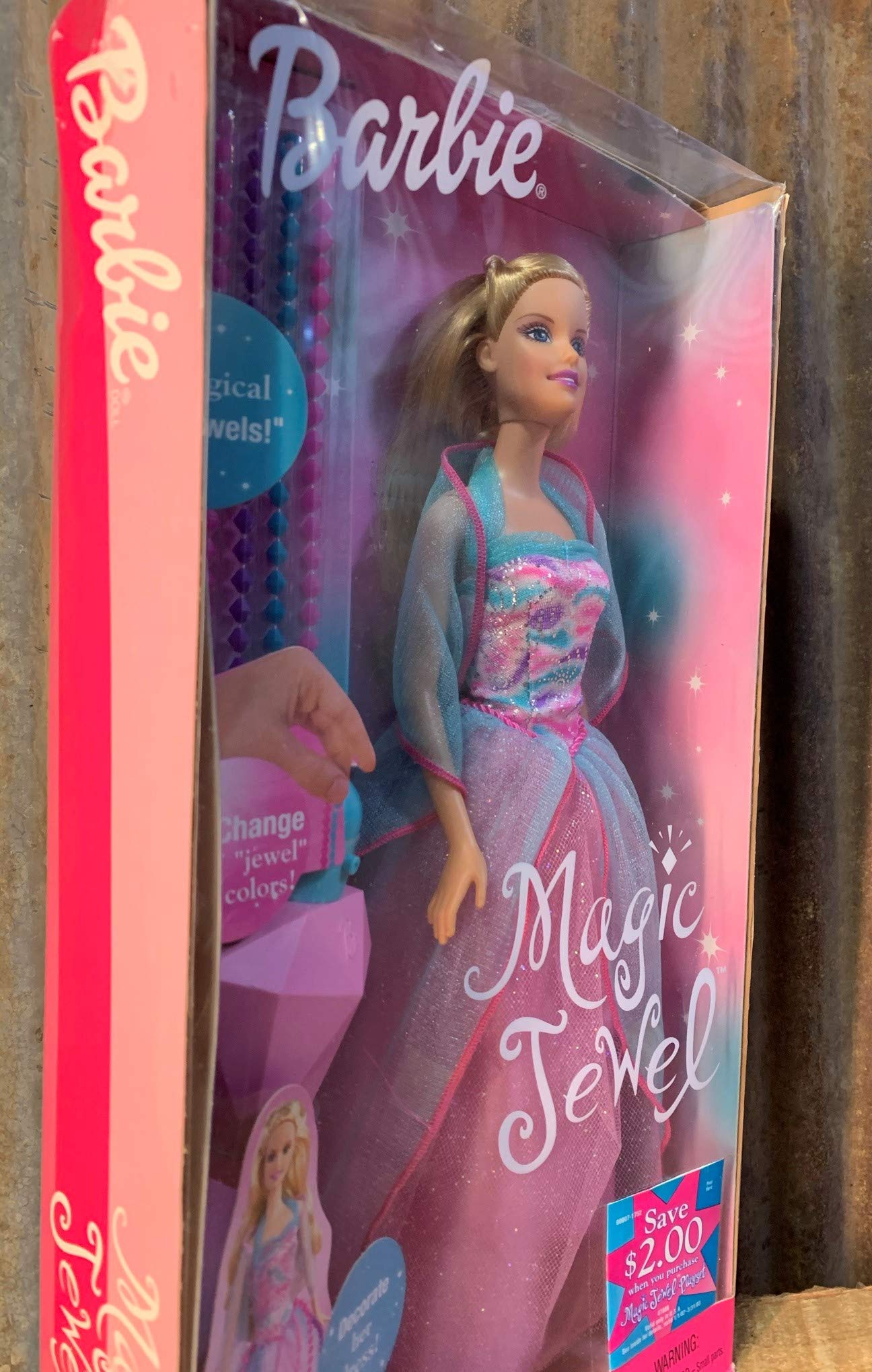 Barbie Magic Jewel Doll (2001) - Collectible Fashion Doll with Glittering Jewelry | Perfect for Collectors, Gift Giving & Playtime Scenes