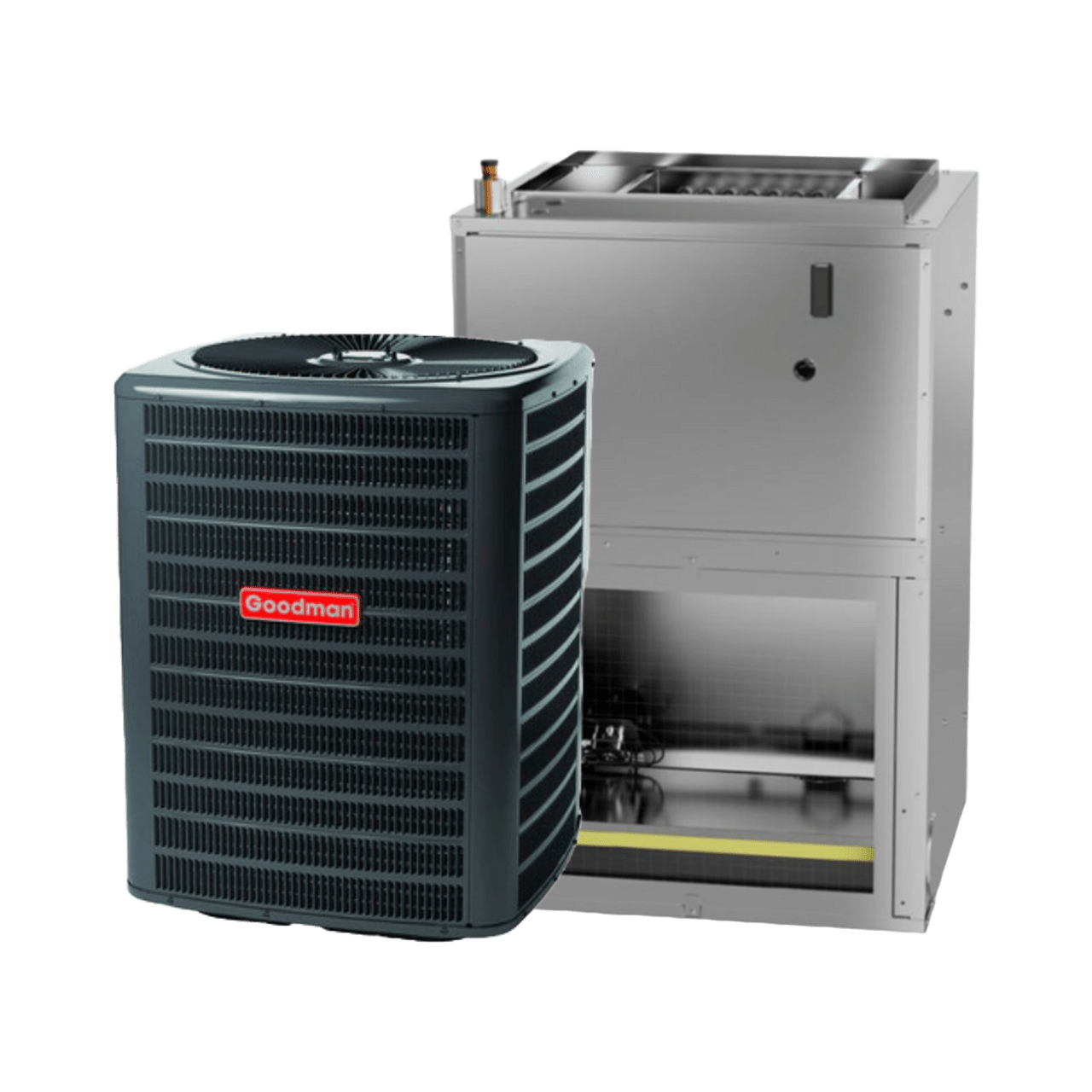 Goodman 2.0 Ton 14.5 SEER2 Air Conditioner - GLZS4BA2410 AWST24SU1305 - Energy Efficient Cooling for Homes & Offices