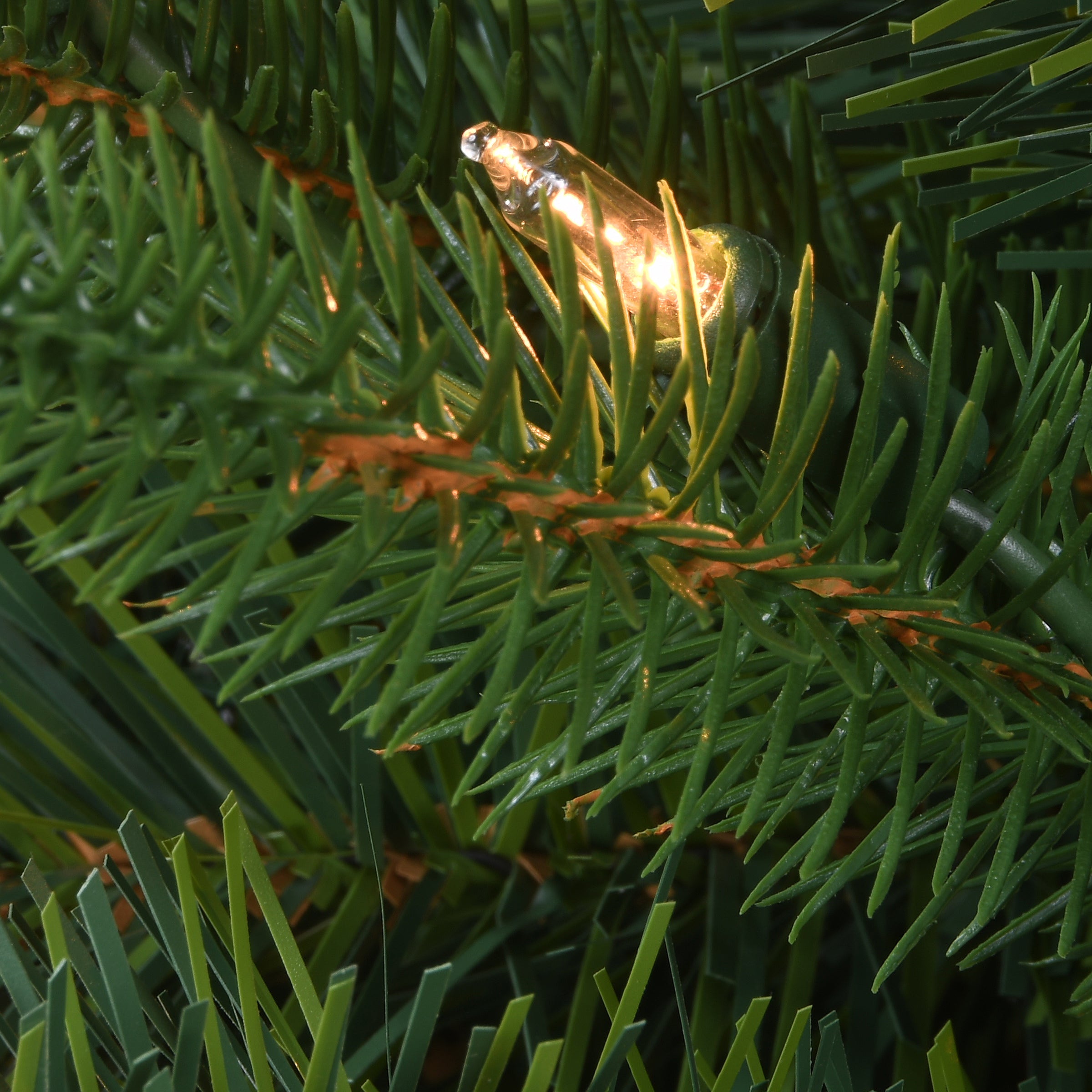 6.5 ft Pre-Lit Artificial Christmas Tree with Clear LED Lights - Perfect for Home, Office, and Holiday Decorations