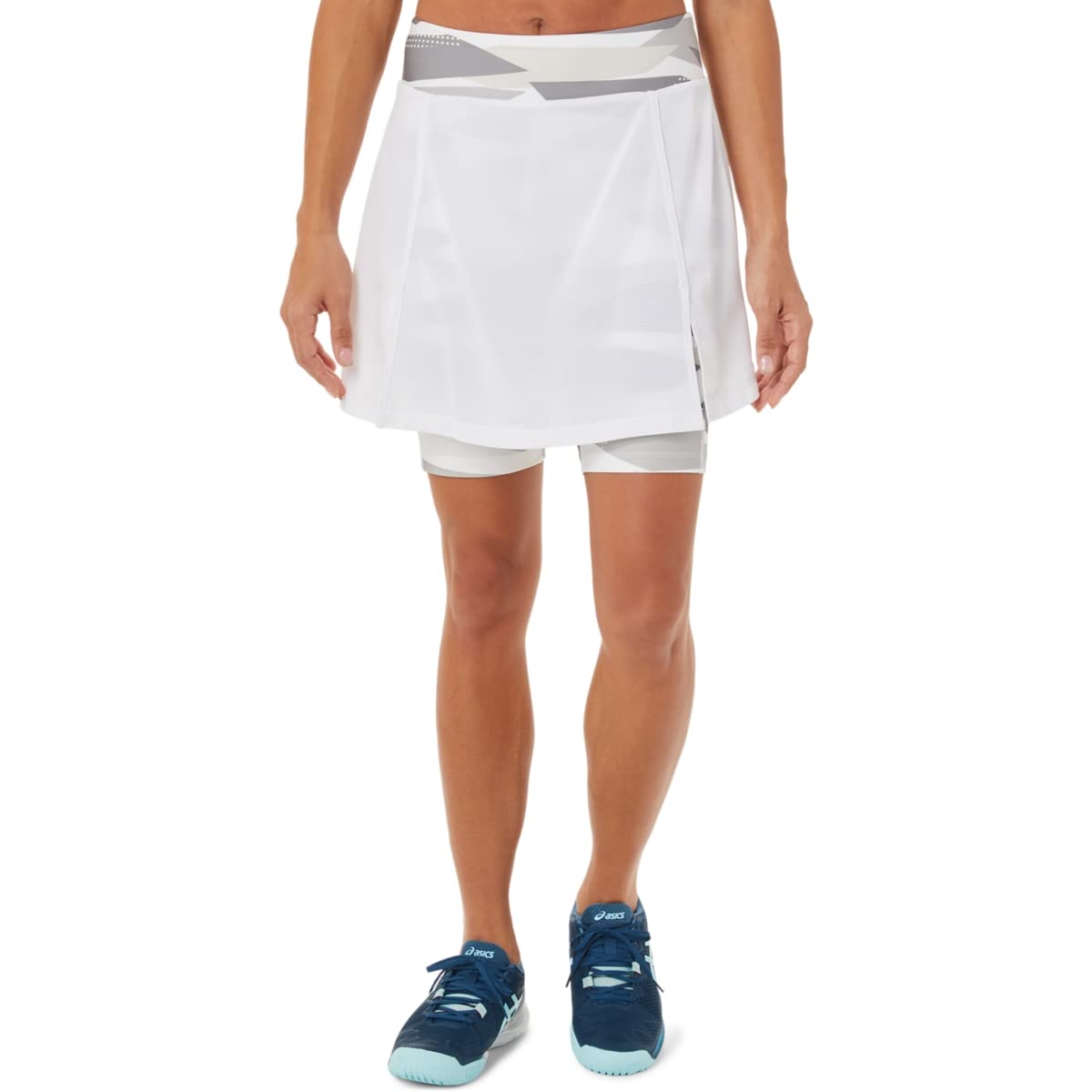 ASICS Women's New Strong 92 Tennis Skirt with Built-in Shorts - Breathable Athletic Skort for Tennis, Golf & Running - Perfect for Sports & Active Lifestyle