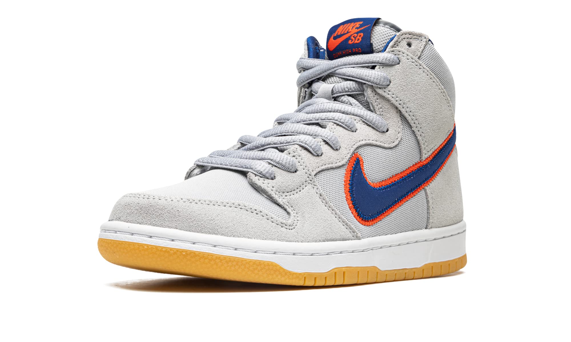 Nike Men's SB Dunk High DH7155-001 New York Mets Sneakers - Size 8.5 US - Skateboarding & Streetwear Fashion Shoes for Urban Style