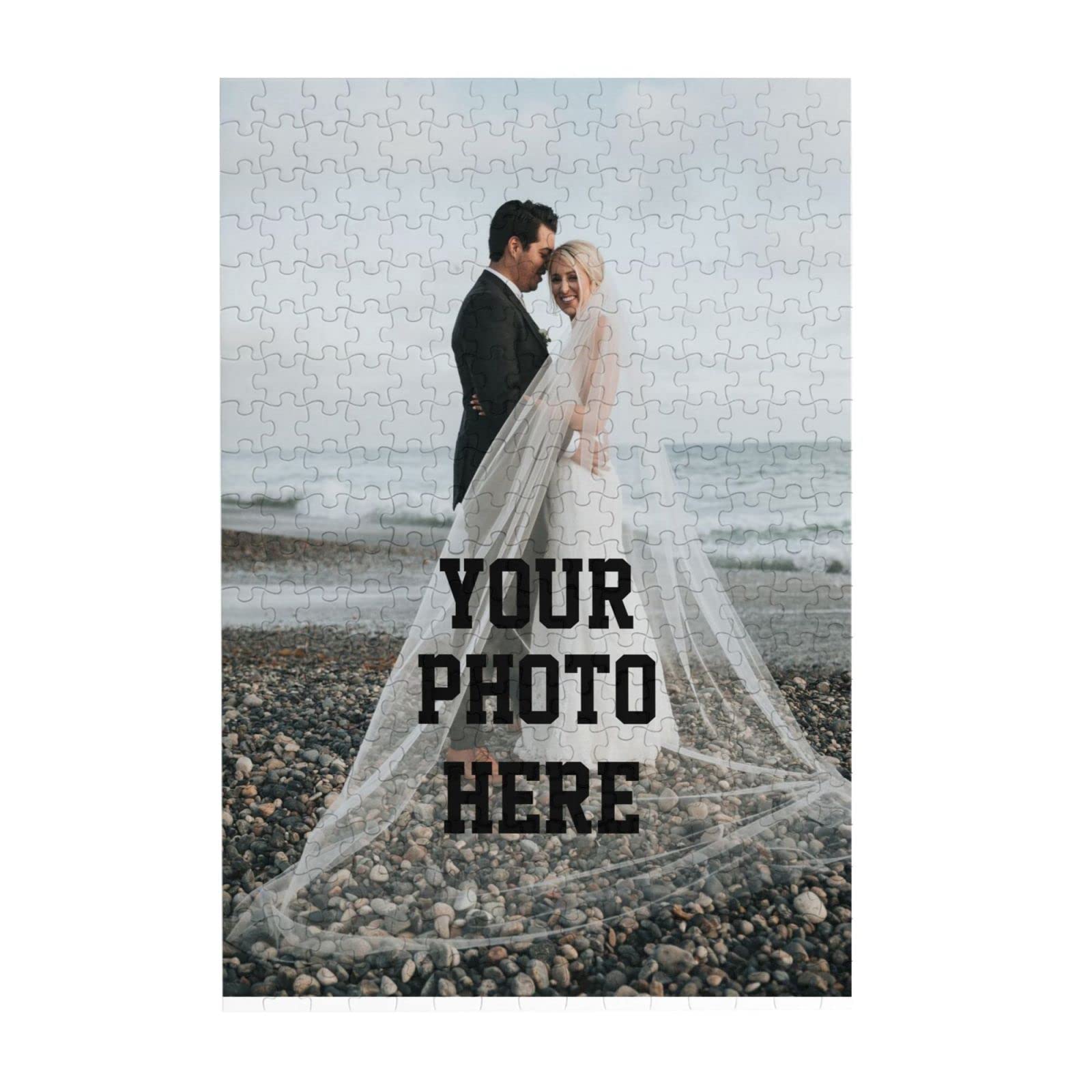 300/500/1000 Pcs Custom Photo Puzzle - Personalized Jigsaw Puzzle with Your Image or Text - Unique Gift for Adults & Teens - Perfect for Birthdays, Anniversaries, Family Gifts & Home Decor