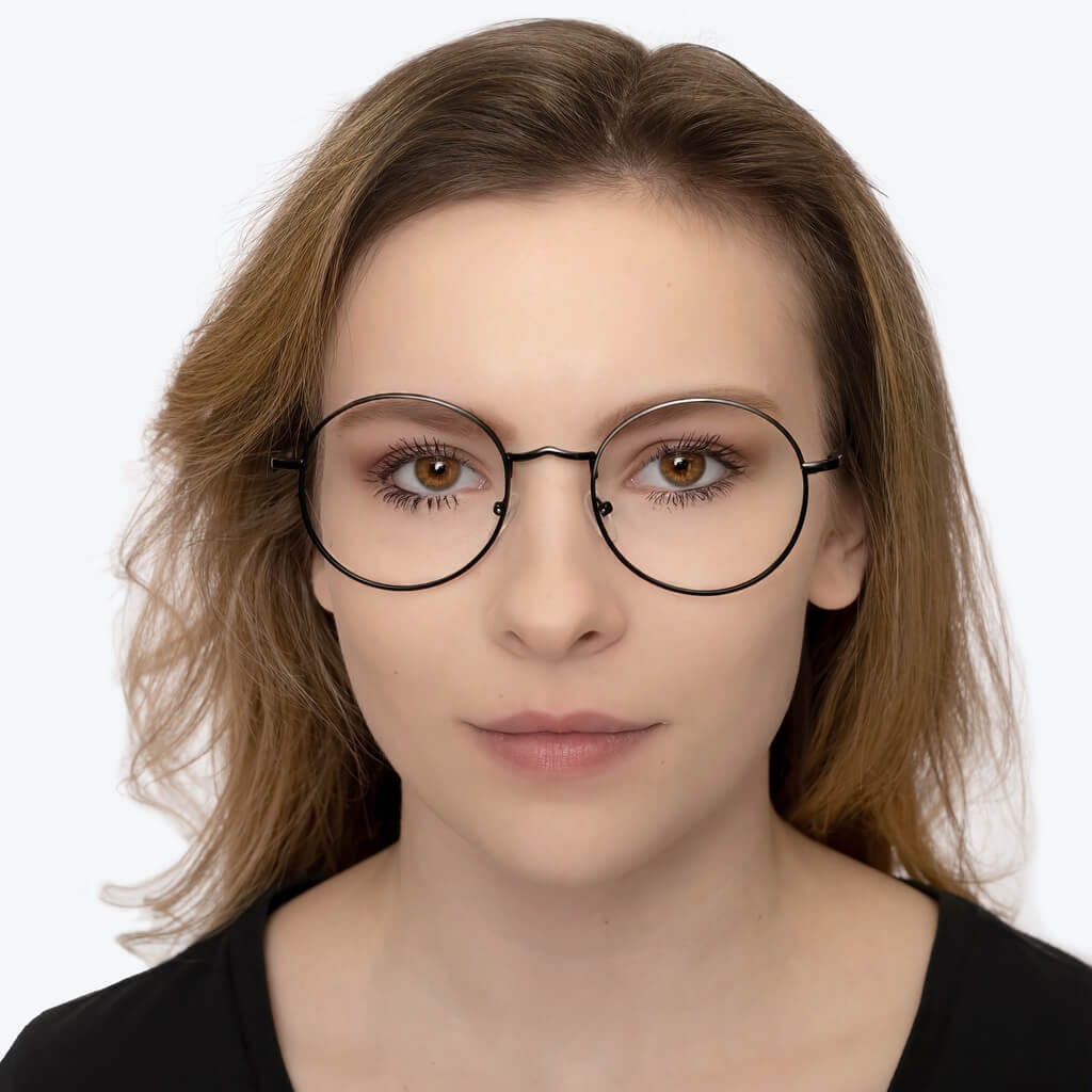 ScreenTime Elton Blue Light Blocking Computer Glasses - Anti Glare, UV Protection - Black Frame for Men & Women - Perfect for Office Work, Gaming & Digital Eye Strain Relief