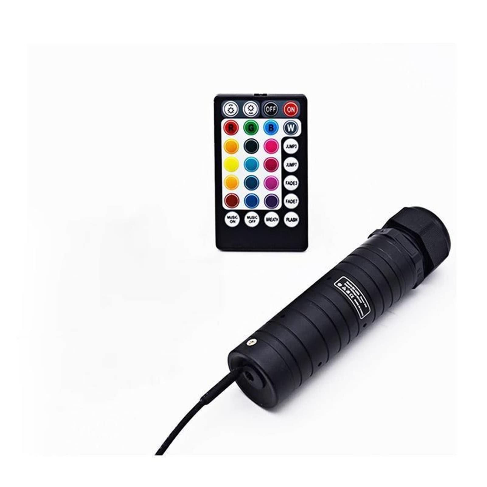 12V RGB LED Fiber Optic Star Ceiling Light Kit with APP & RF Control - 6W Car Roof & Home Decor Lighting, 0.75mm Optical Fibers for Music Sync & Custom Effects | Perfect for Bedroom, Theater, Party & Car Interior Ambiance