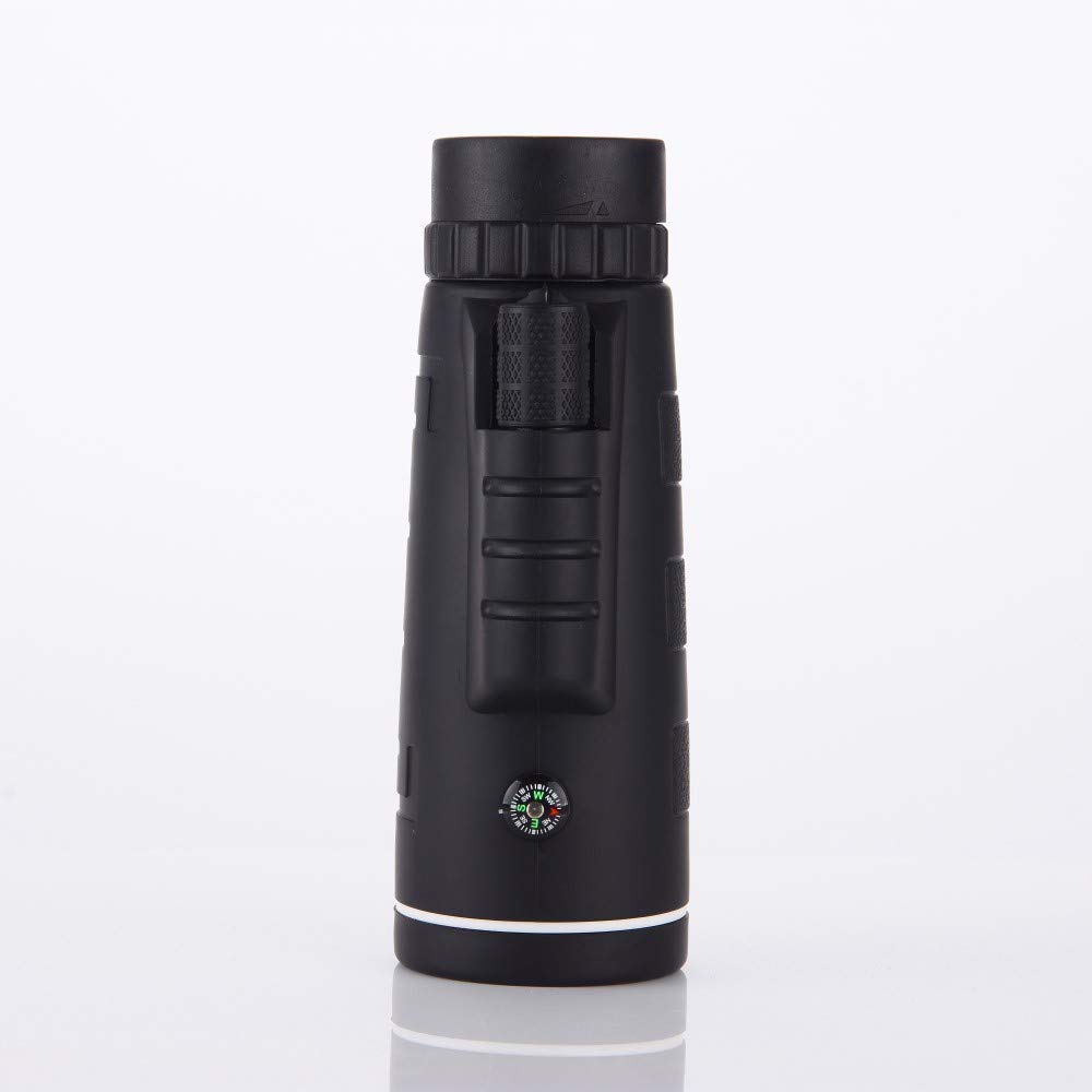 40x60 High Power Monocular Telescope with BAK4 Prism - Waterproof, Low Light Vision for Bird Watching, Hunting, Hiking & Camping - Adjustable Phone Tripod Included for Stargazing & Travel Photography