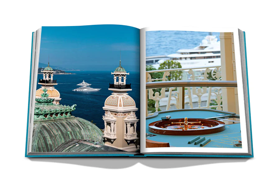 Luxury Assouline Monte Carlo Coffee Table Book - Elegant Home Decor & Stylish Gift for Travel Lovers | Perfect for Living Rooms, Offices & Coffee Tables