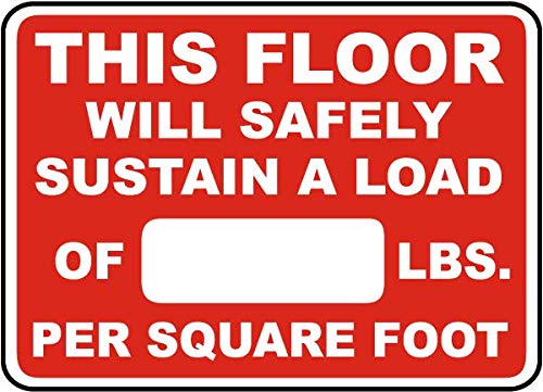Safety and Warning Vinyl Stickers Bundle - 3 Pack Warehouse Floor Signs (3.5