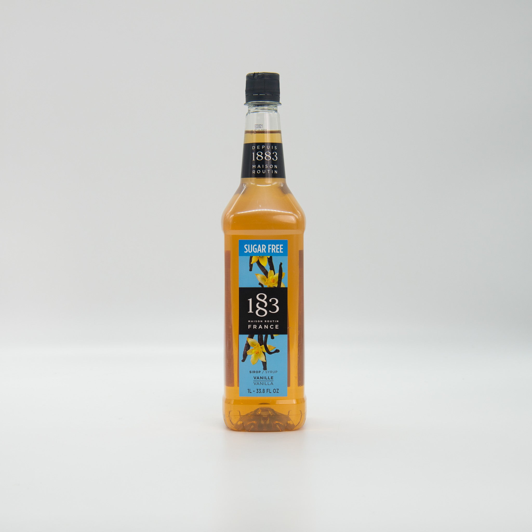 1883 SF Vanilla Syrup - Premium French Vanilla Flavoring for Coffee, Cocktails & Baking | Barista-Grade Syrup for Lattes, Desserts & Mixology