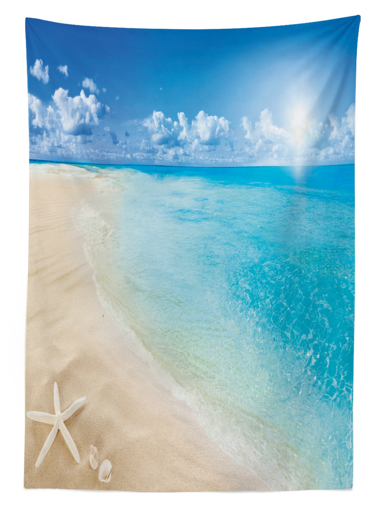Ambesonne Waterproof Beach Tablecloth - 58